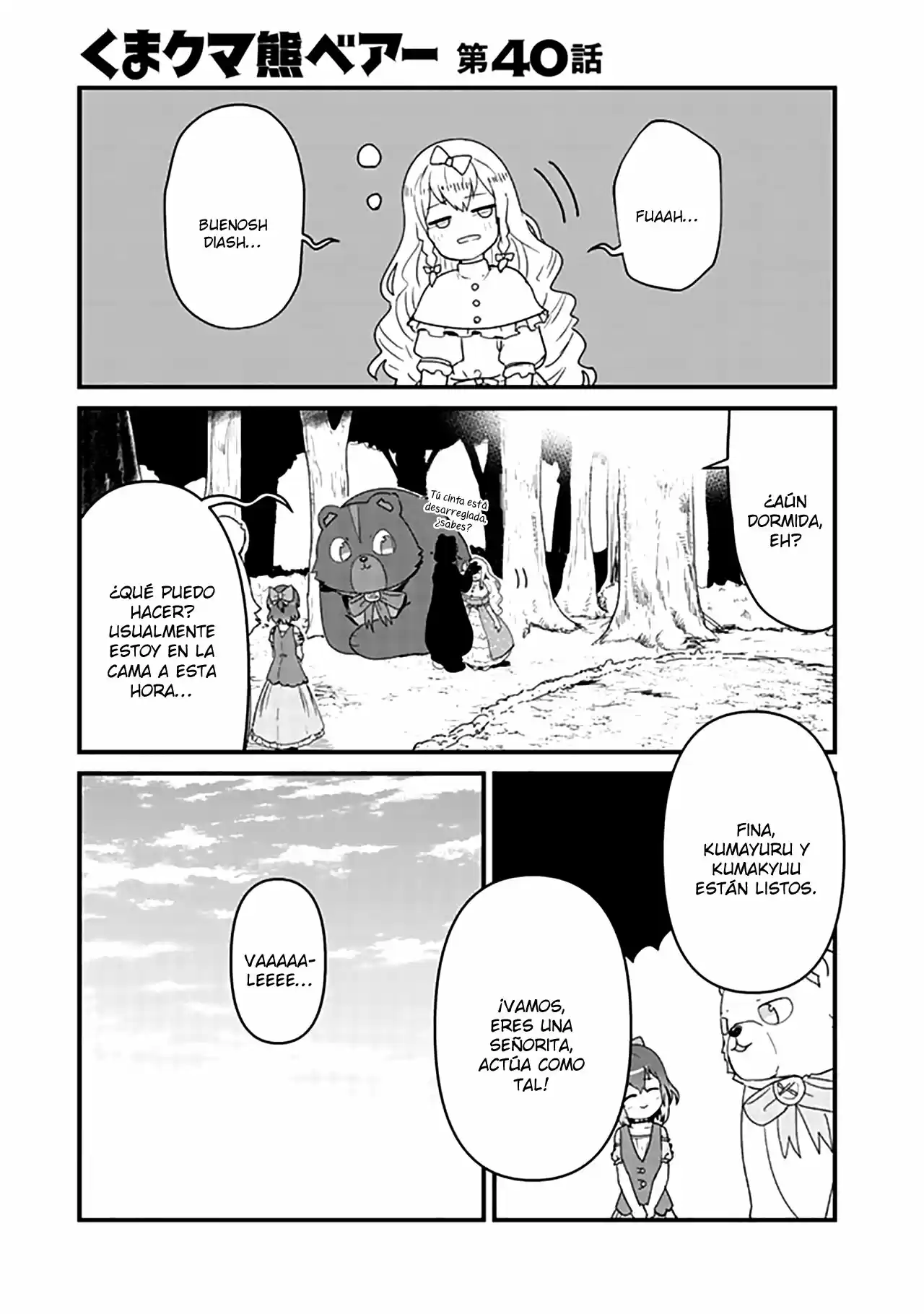 Kuma Kuma Kuma Bear (Manga) - Capítulo 40 - Página 6 - LectorTMOo