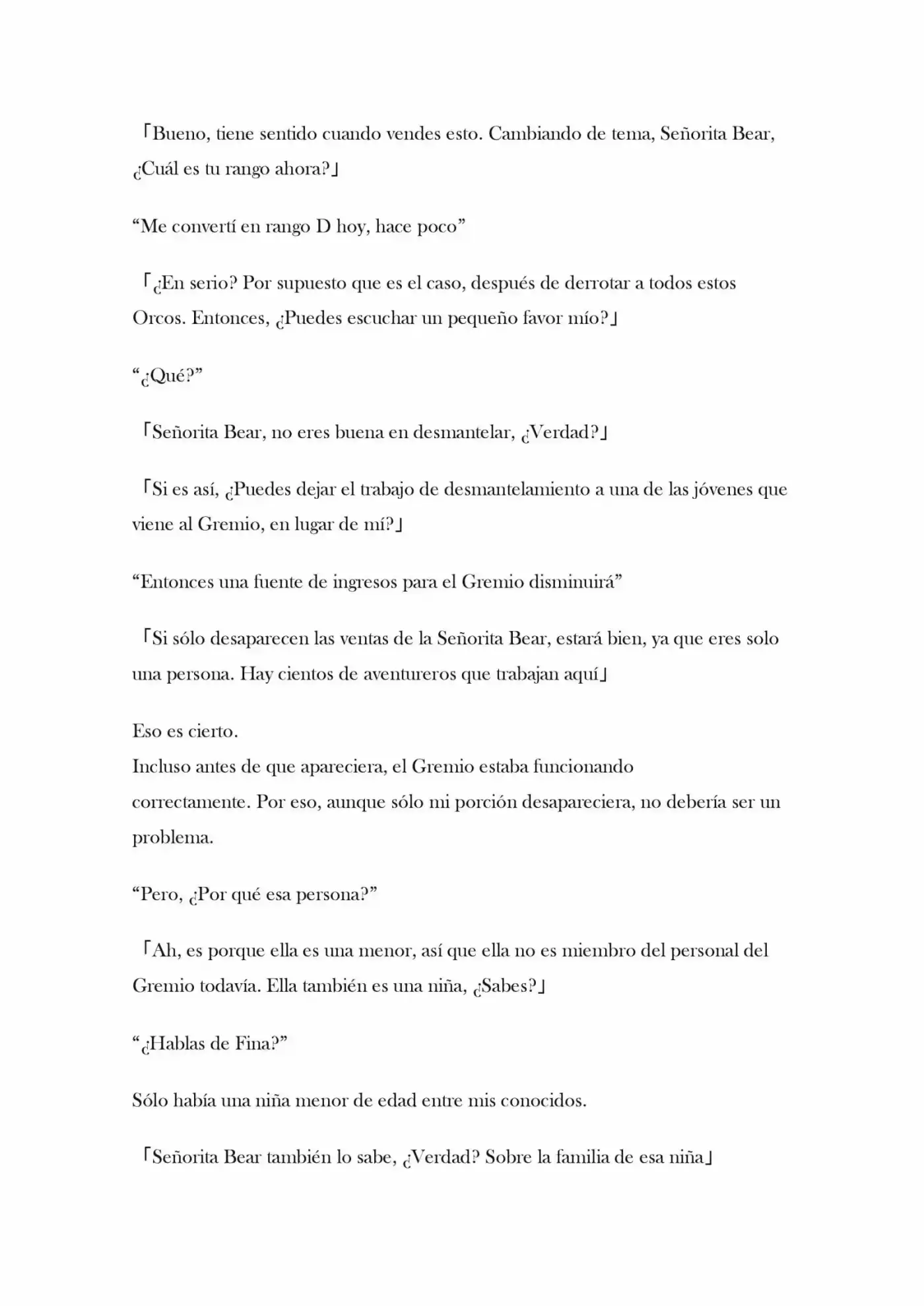 Kuma Kuma Kuma Bear (Novela) - Capítulo 18 - Página 5 - LectorTMOo