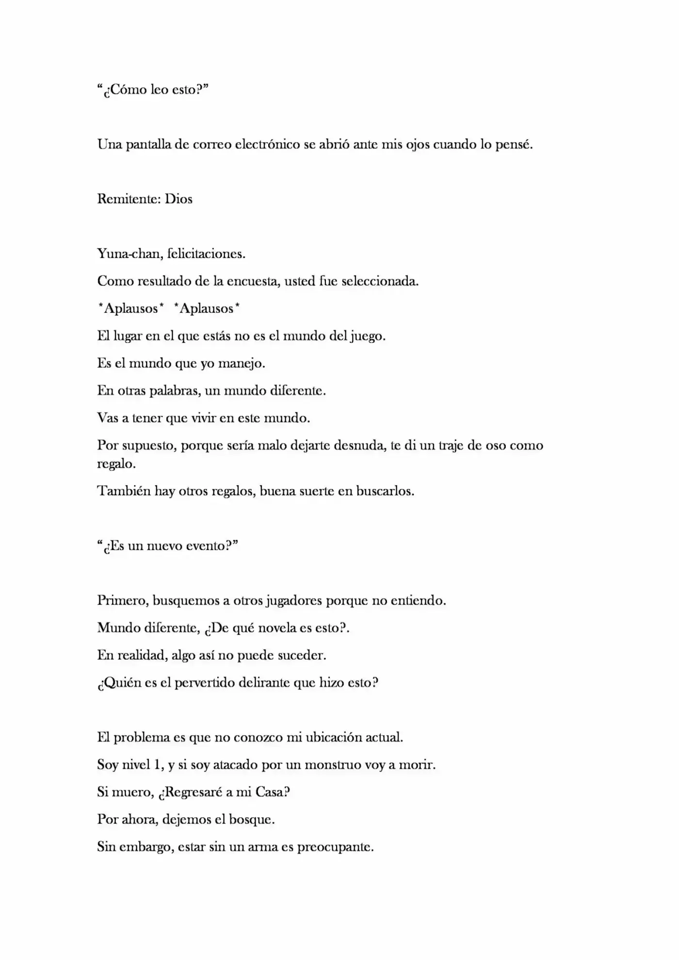 Kuma Kuma Kuma Bear (Novela) - Capítulo 2 - Página 3 - LectorTMOo