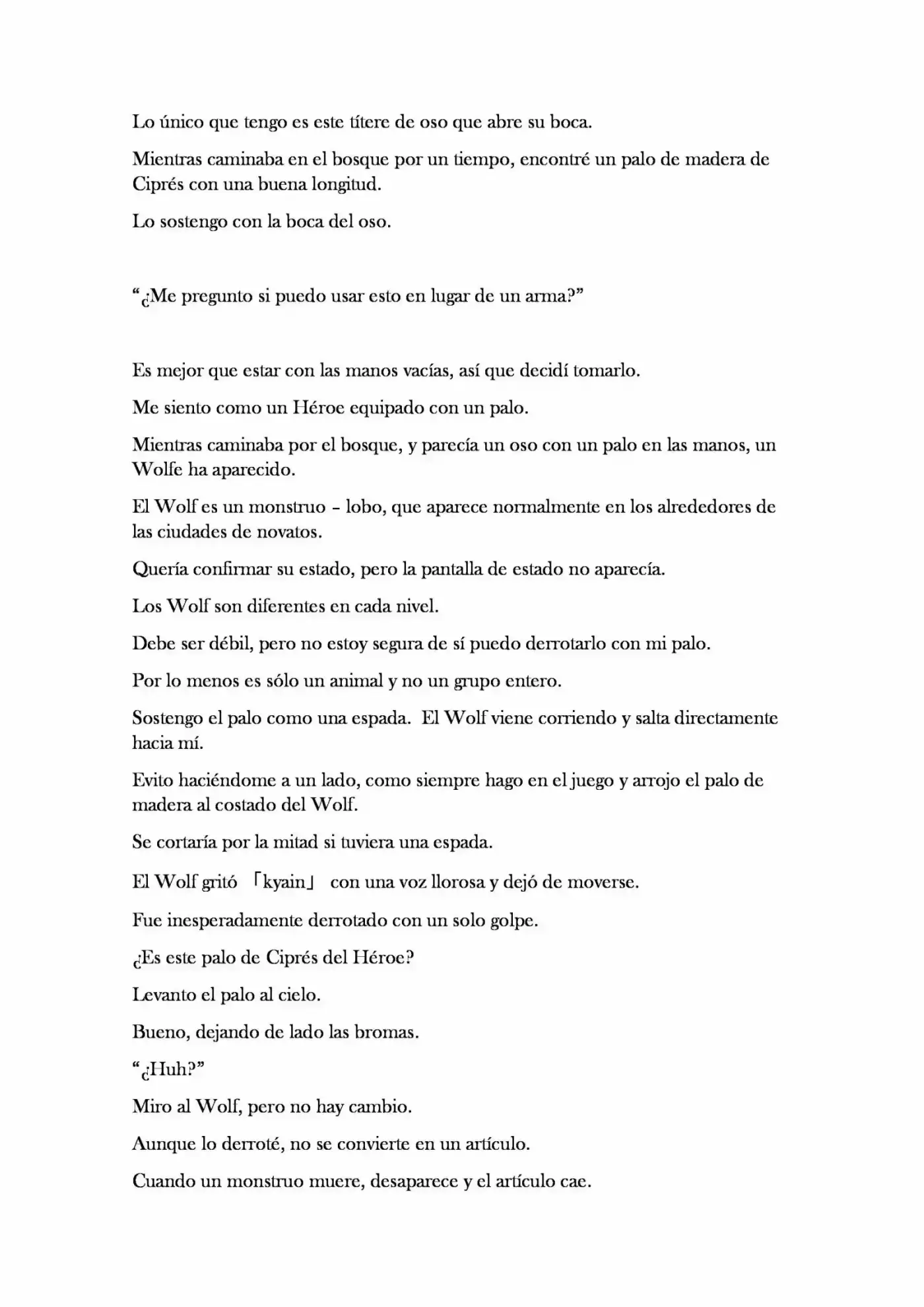 Kuma Kuma Kuma Bear (Novela) - Capítulo 2 - Página 4 - LectorTMOo