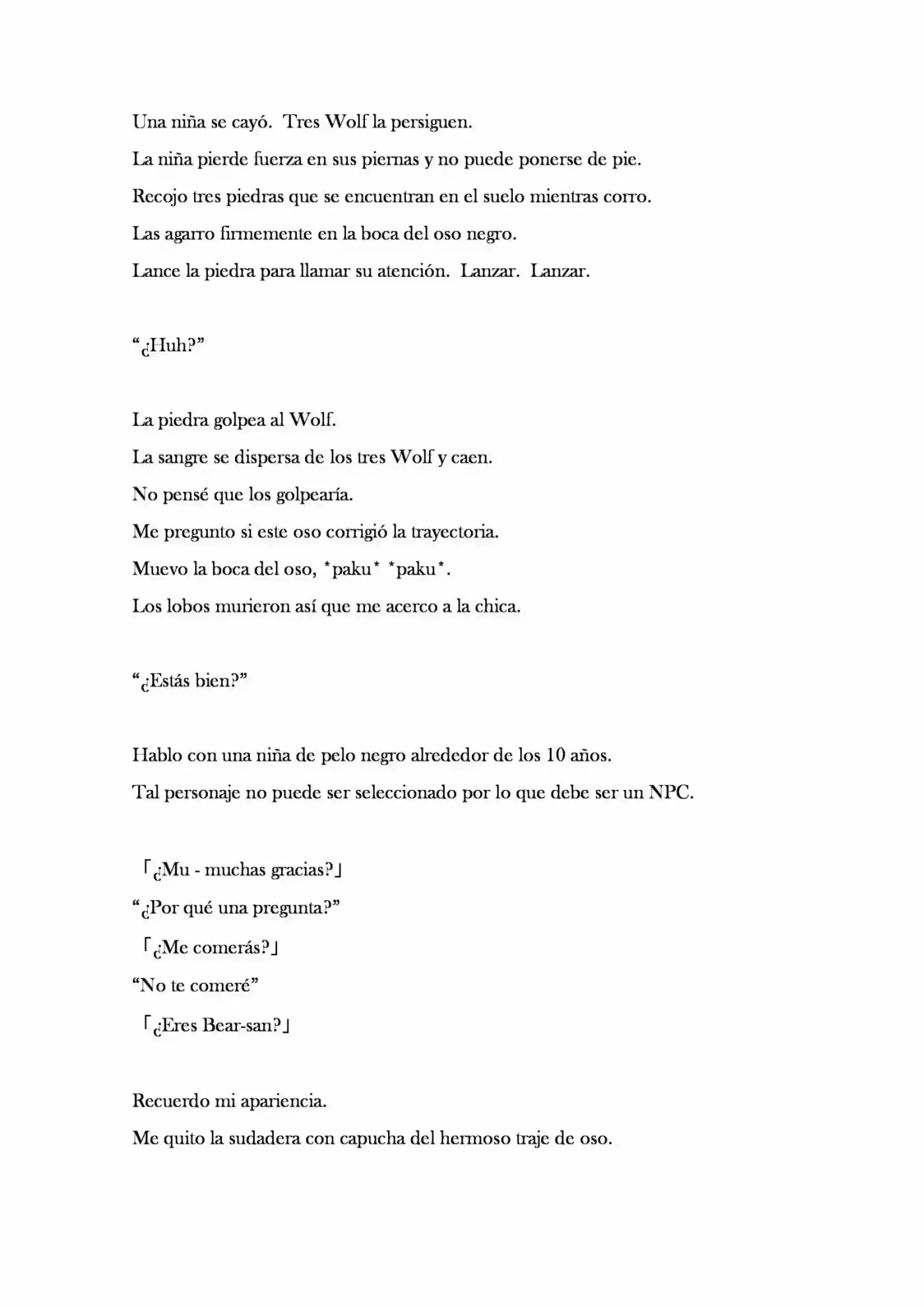 Kuma Kuma Kuma Bear (Novela) - Capítulo 2 - Página 6 - LectorTMOo