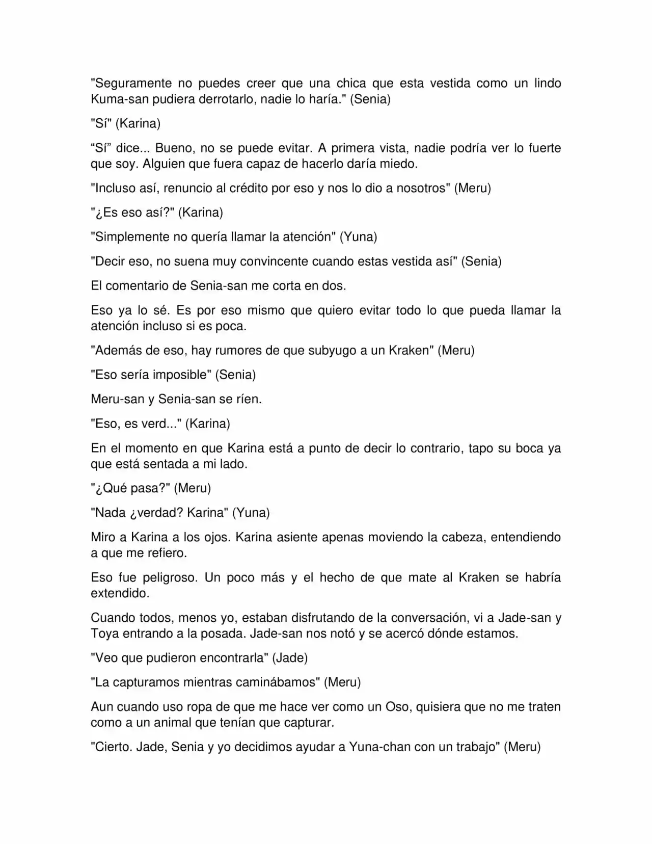 Kuma Kuma Kuma Bear (Novela) - Capítulo 310 - Página 6 - LectorTMOo