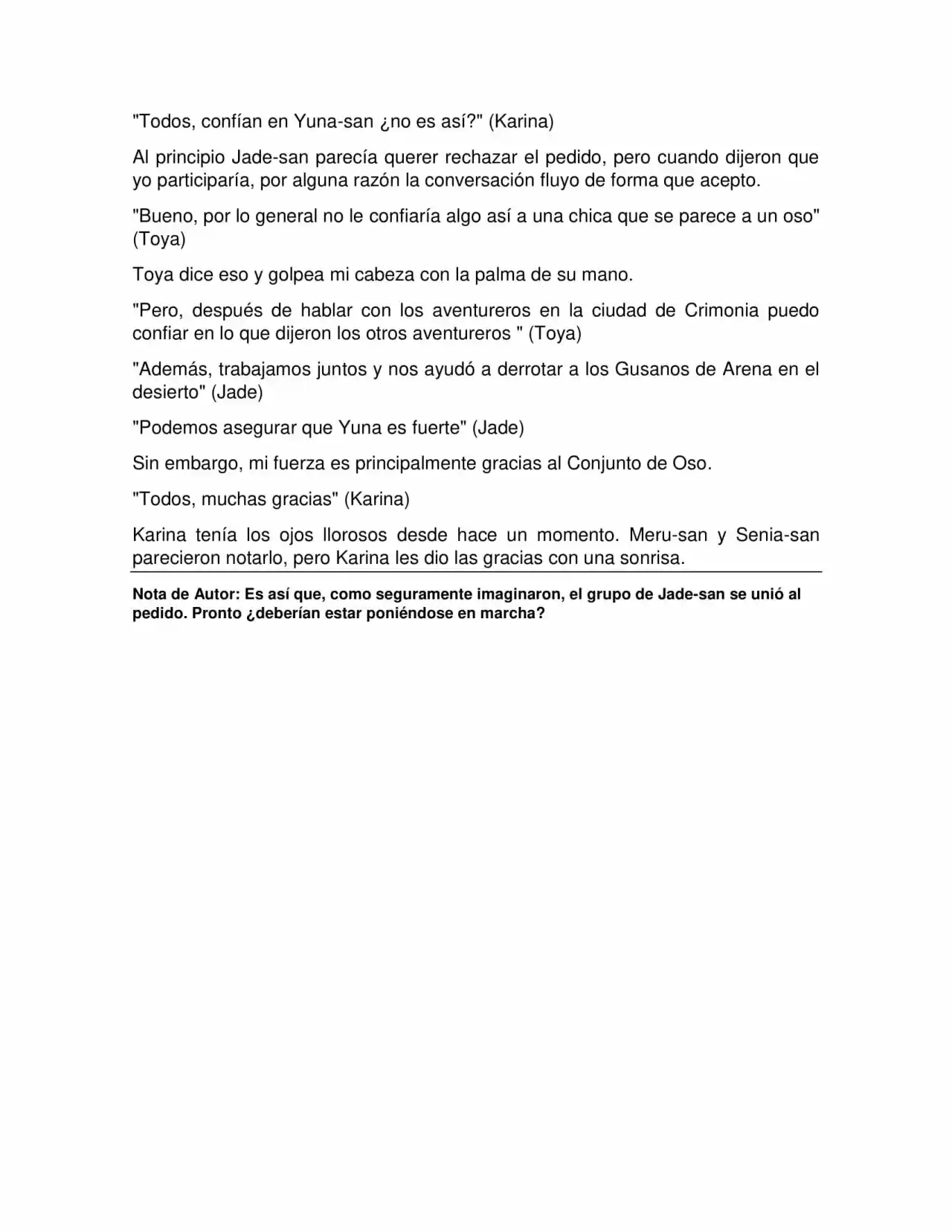 Kuma Kuma Kuma Bear (Novela) - Capítulo 310 - Página 8 - LectorTMOo