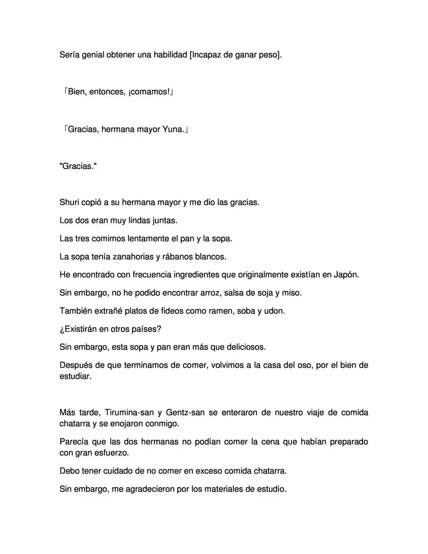 Kuma Kuma Kuma Bear (Novela) - Capítulo 32 - Página 7 - LectorTMOo