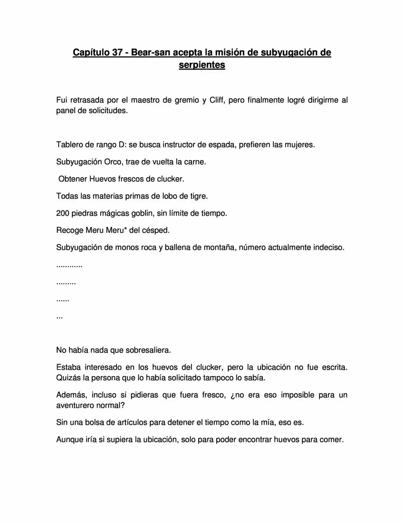 Kuma Kuma Kuma Bear (Novela) - Capítulo 37 - Página 1 - LectorTMOo