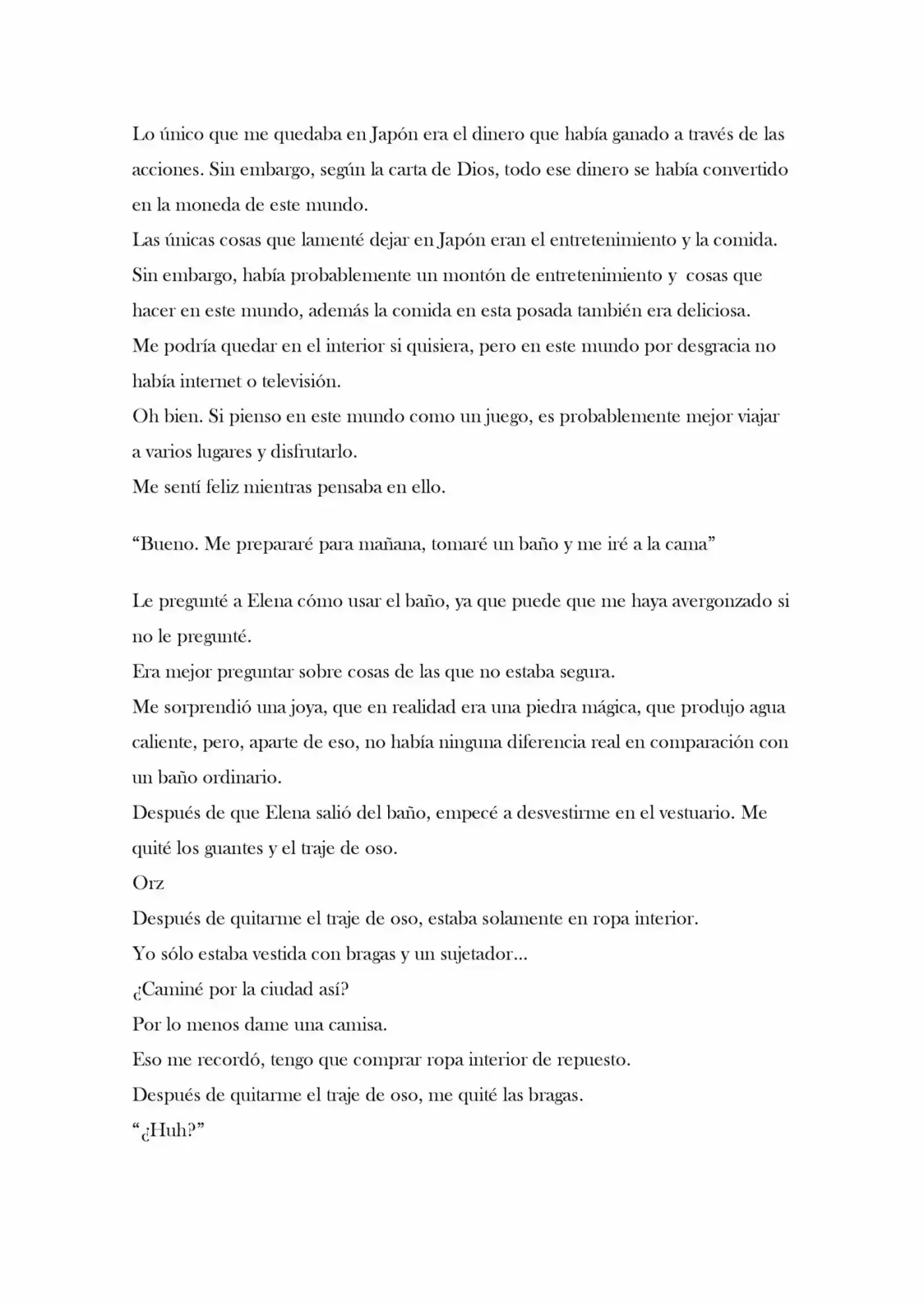 Kuma Kuma Kuma Bear (Novela) - Capítulo 4 - Página 3 - LectorTMOo