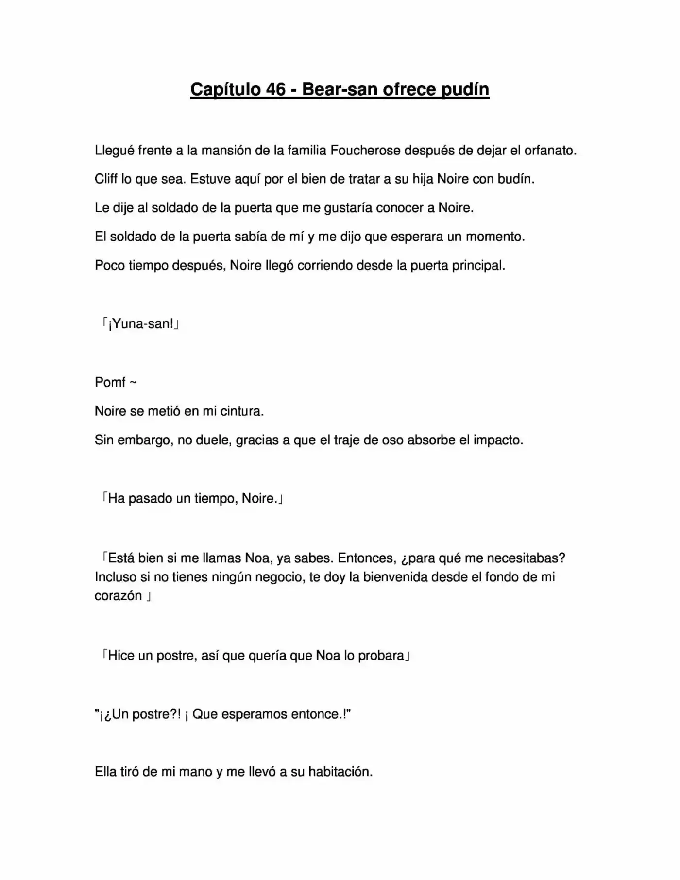 Kuma Kuma Kuma Bear (Novela) - Capítulo 46 - Página 1 - LectorTMOo