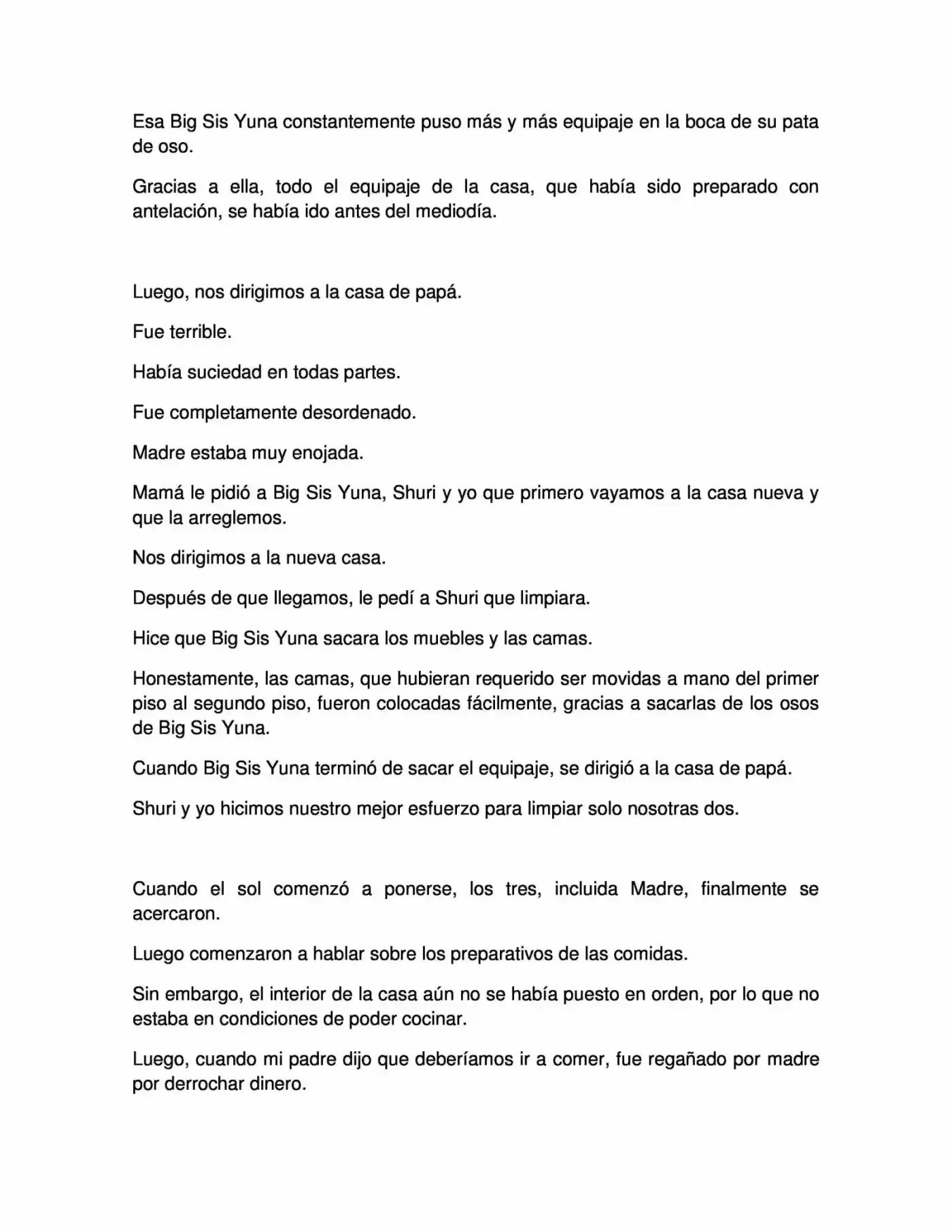Kuma Kuma Kuma Bear (Novela) - Capítulo 49 - Página 4 - LectorTMOo