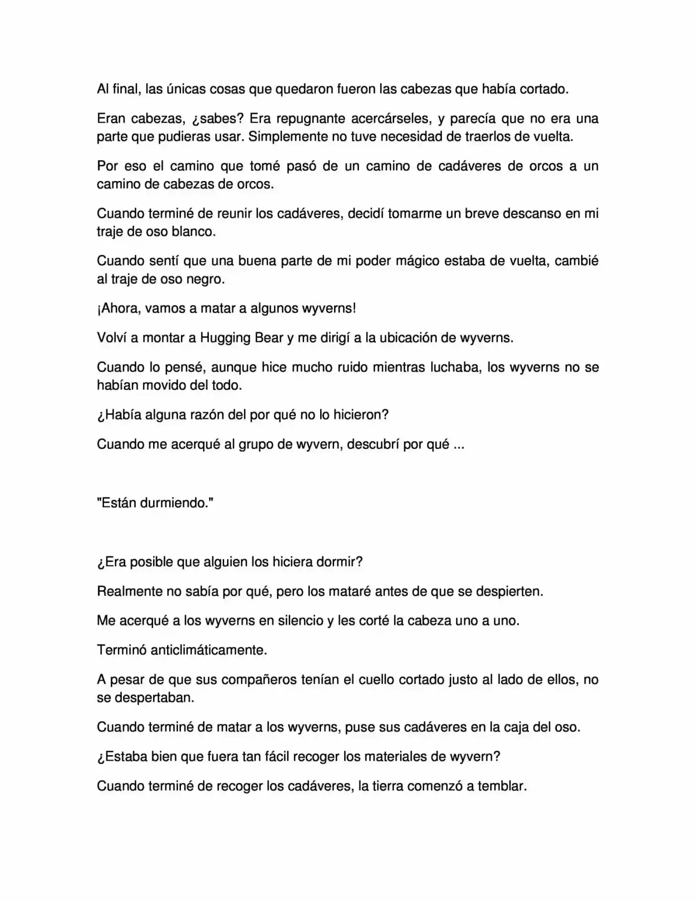 Kuma Kuma Kuma Bear (Novela) - Capítulo 67 - Página 6 - LectorTMOo