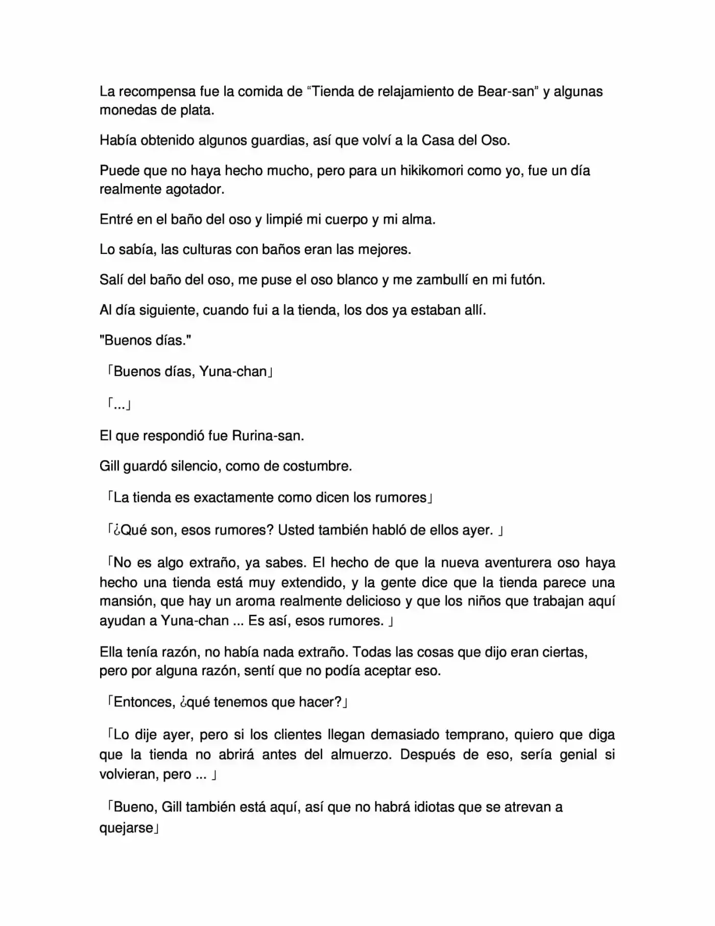 Kuma Kuma Kuma Bear (Novela) - Capítulo 79 - Página 6 - LectorTMOo