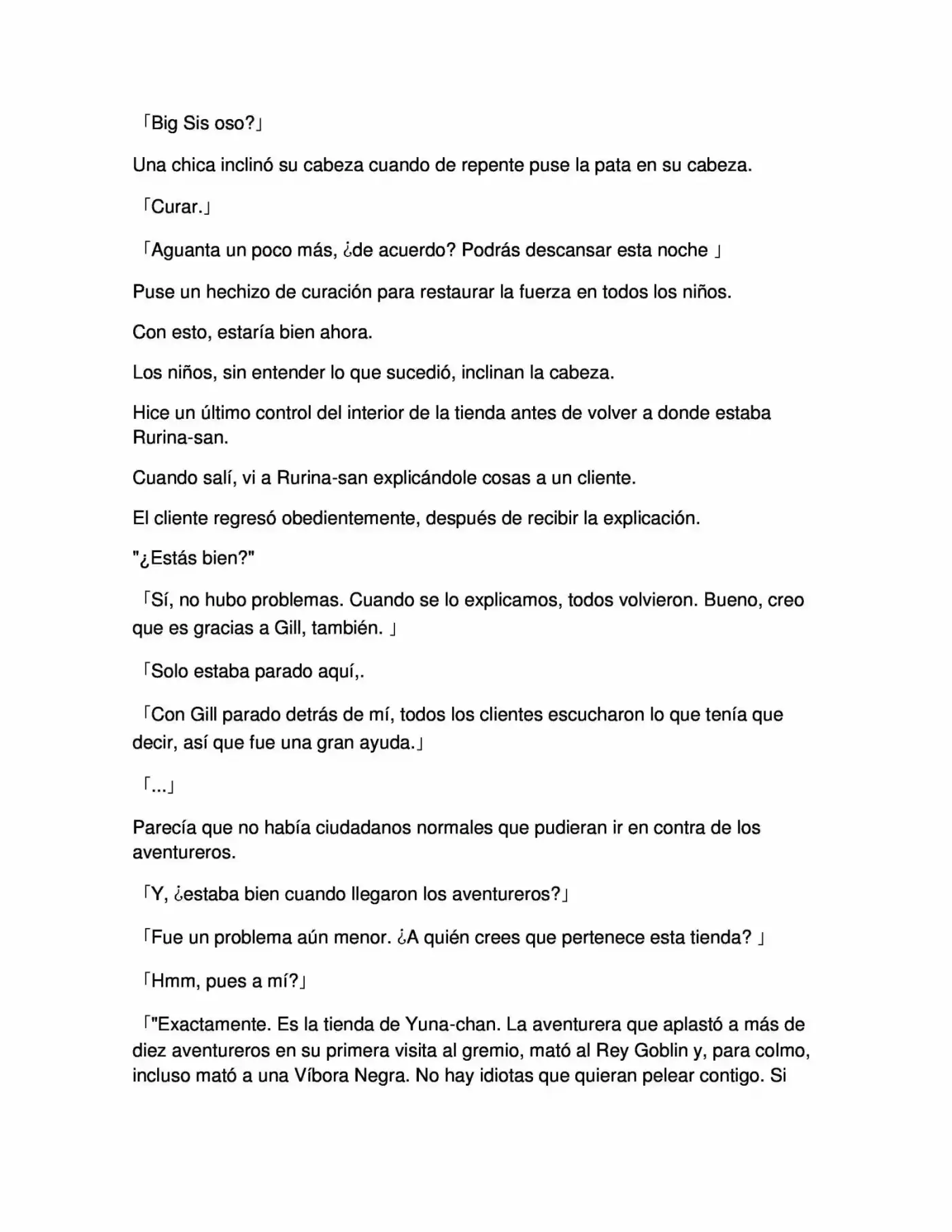 Kuma Kuma Kuma Bear (Novela) - Capítulo 79 - Página 8 - LectorTMOo