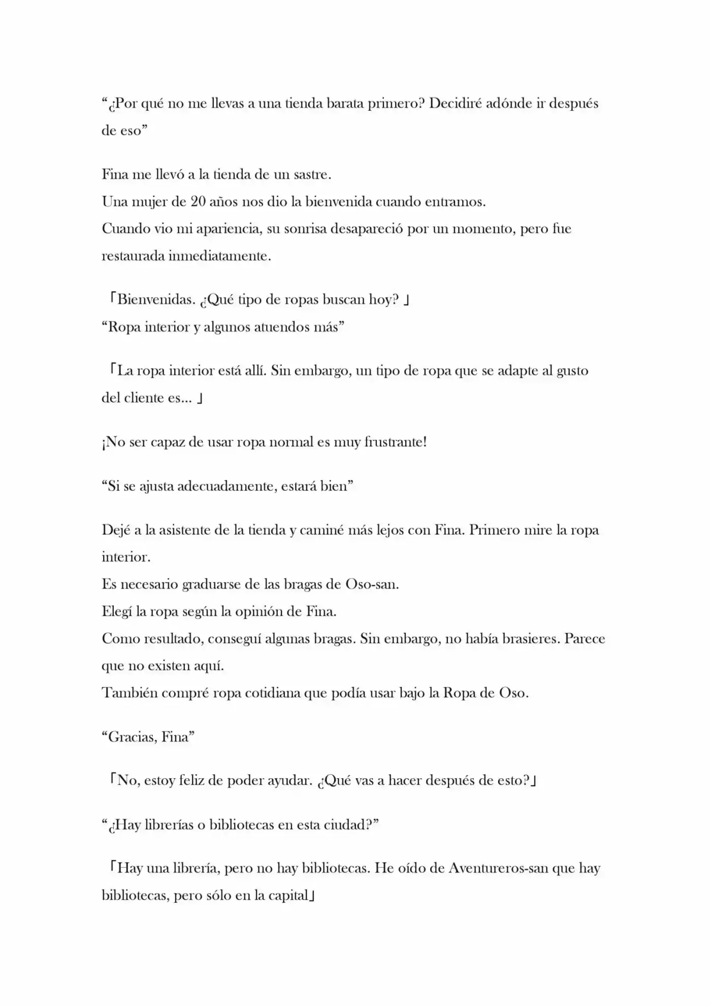 Kuma Kuma Kuma Bear (Novela) - Capítulo 8 - Página 2 - LectorTMOo