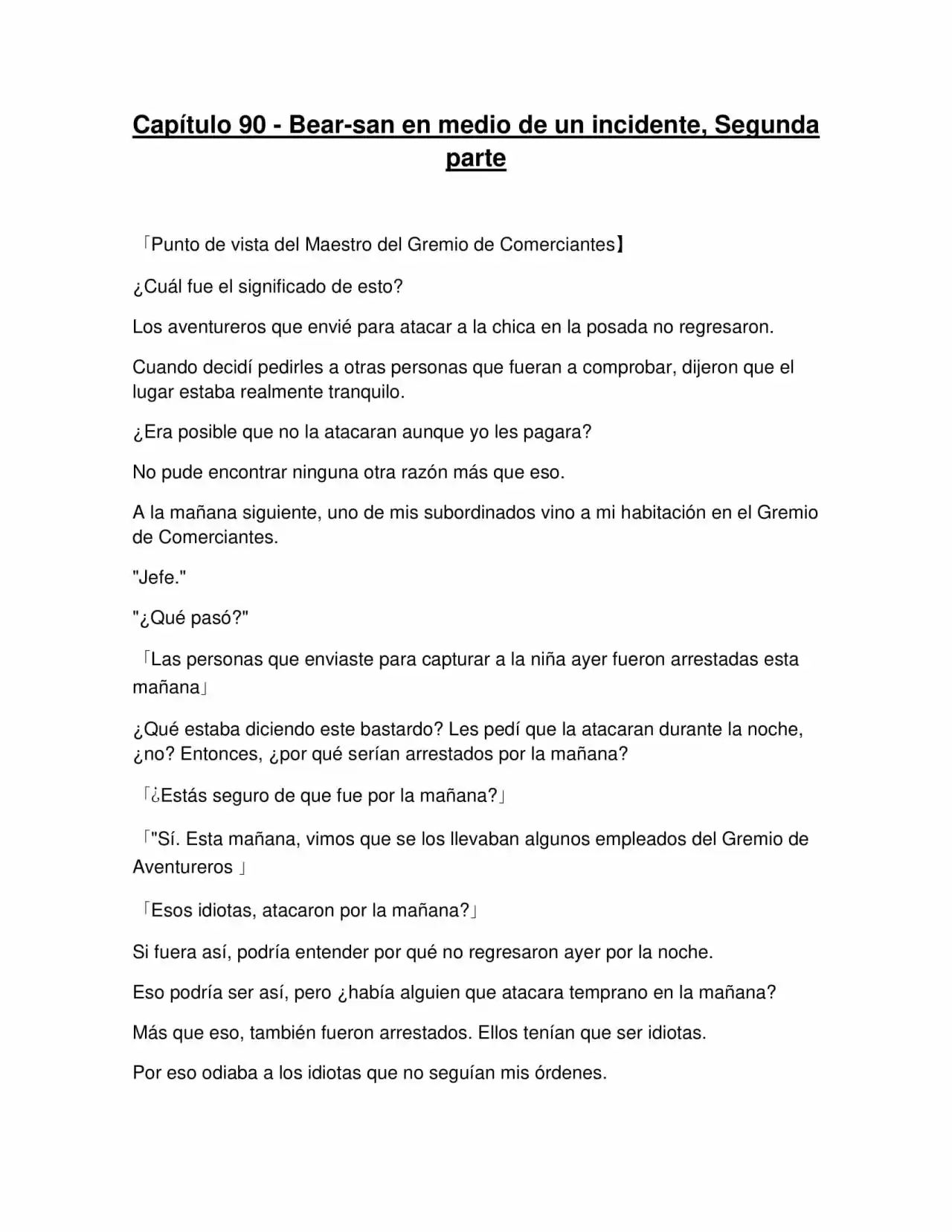 Kuma Kuma Kuma Bear (Novela) - Capítulo 90 - Página 1 - LectorTMOo