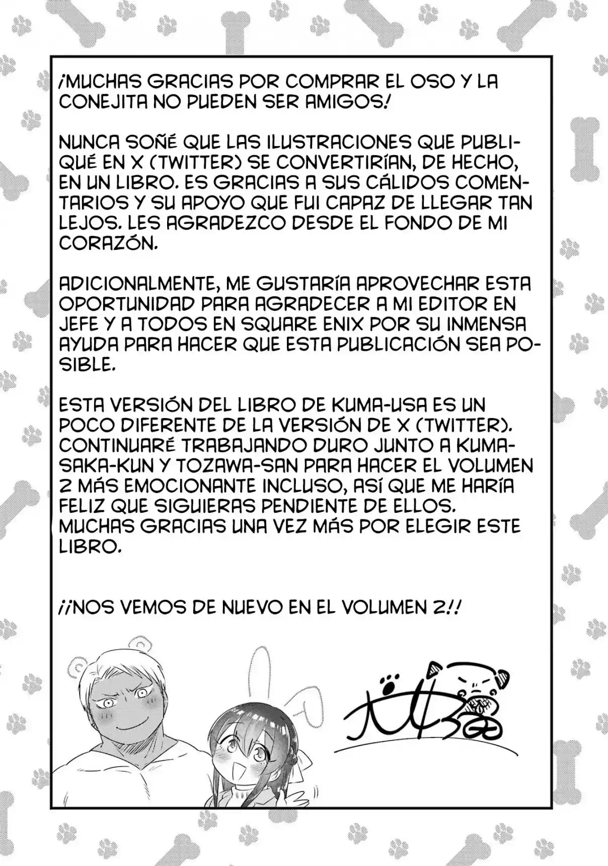 Kuma To Usagi Wa Tomodachi De Wa Irarenai (serialización) - Capítulo 7.5 - Página 24 - LectorTMOo