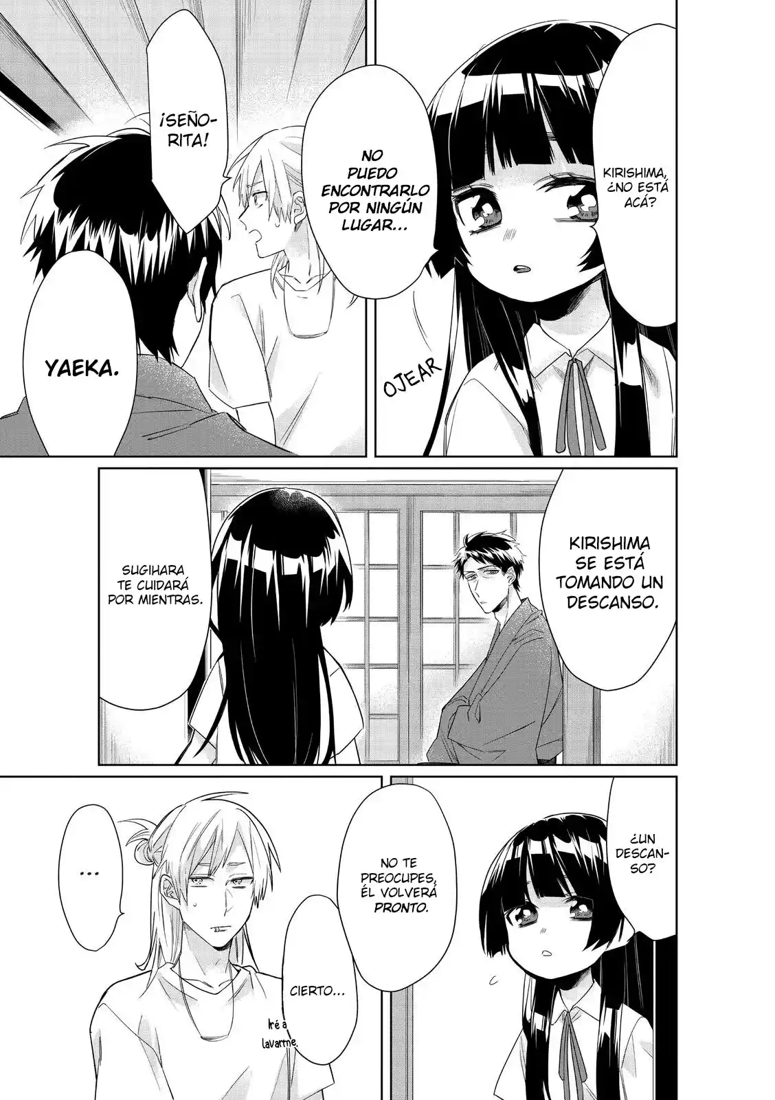 Kumicho Musume To Sewagakari - Capítulo 33 - Página 4 - LectorTMOo