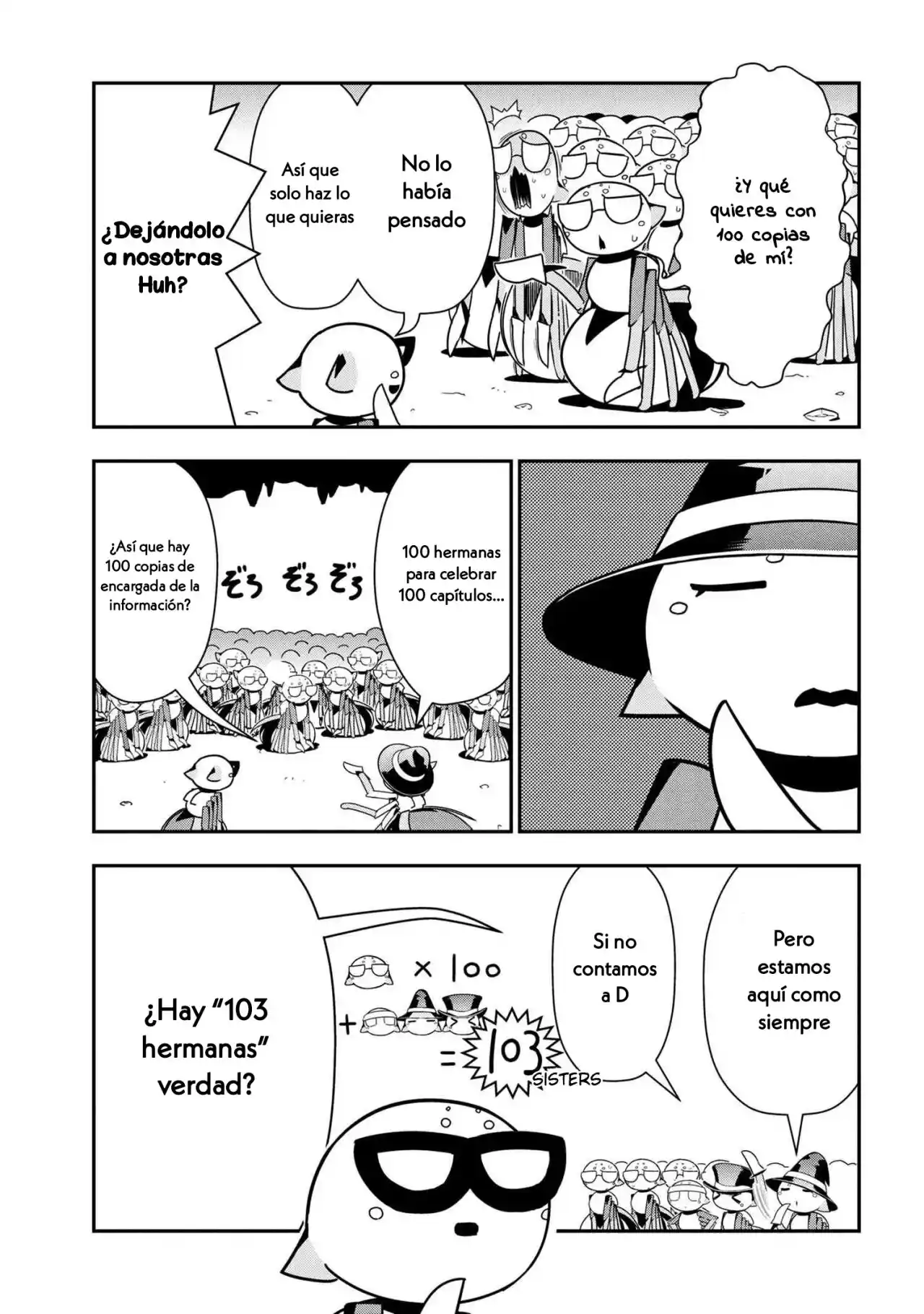 Kumo Desu Ga, Nani Ka? Daily Life Of The Four Spider Sisters - Capítulo 100 - Página 5 - LectorTMOo