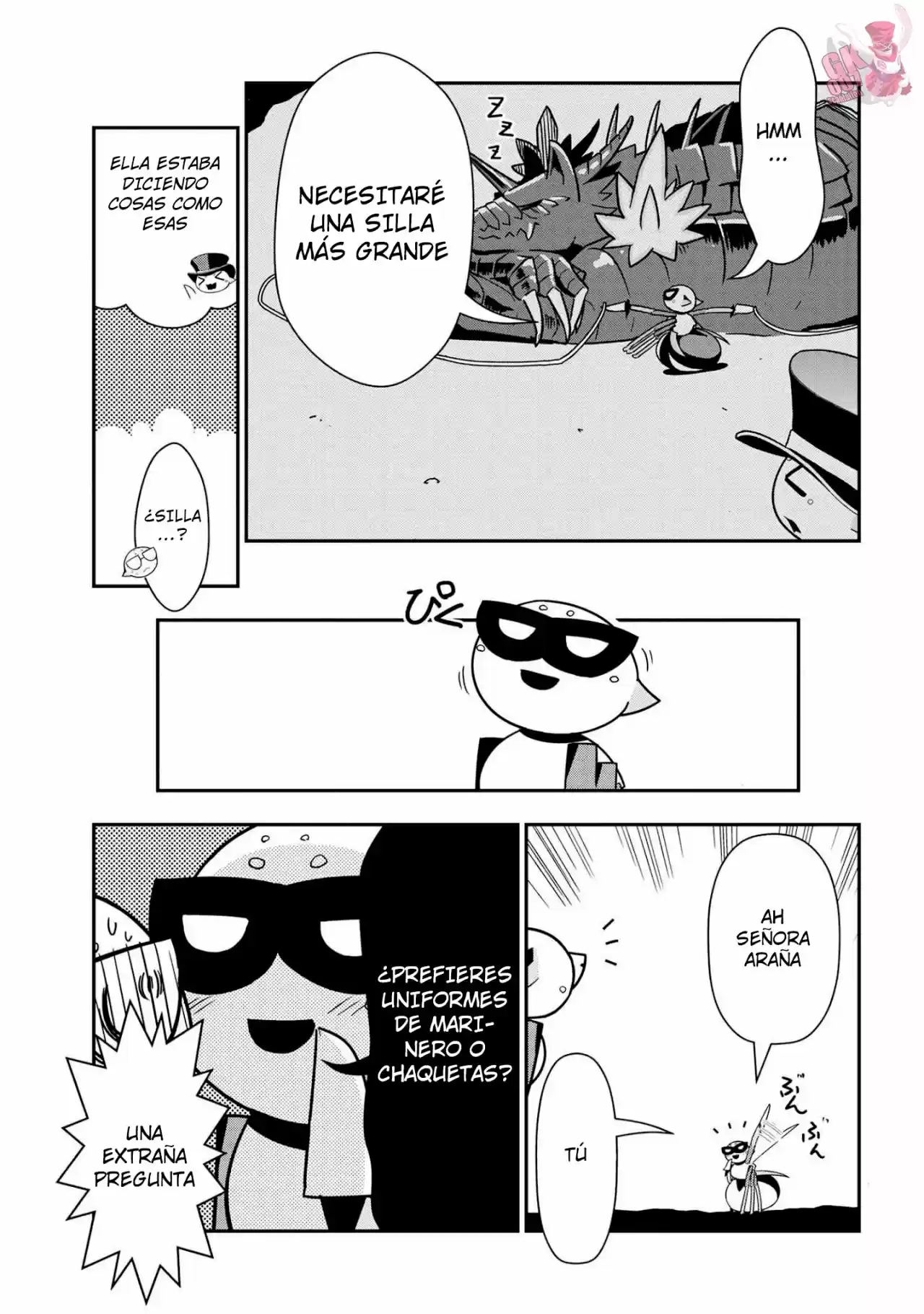 Kumo Desu Ga, Nani Ka? Daily Life Of The Four Spider Sisters - Capítulo 86 - Página 5 - LectorTMOo