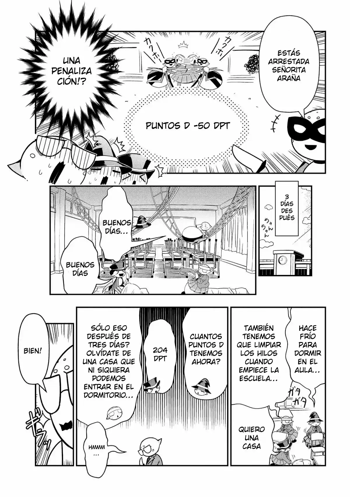 Kumo Desu Ga, Nani Ka? Daily Life Of The Four Spider Sisters - Capítulo 87 - Página 7 - LectorTMOo