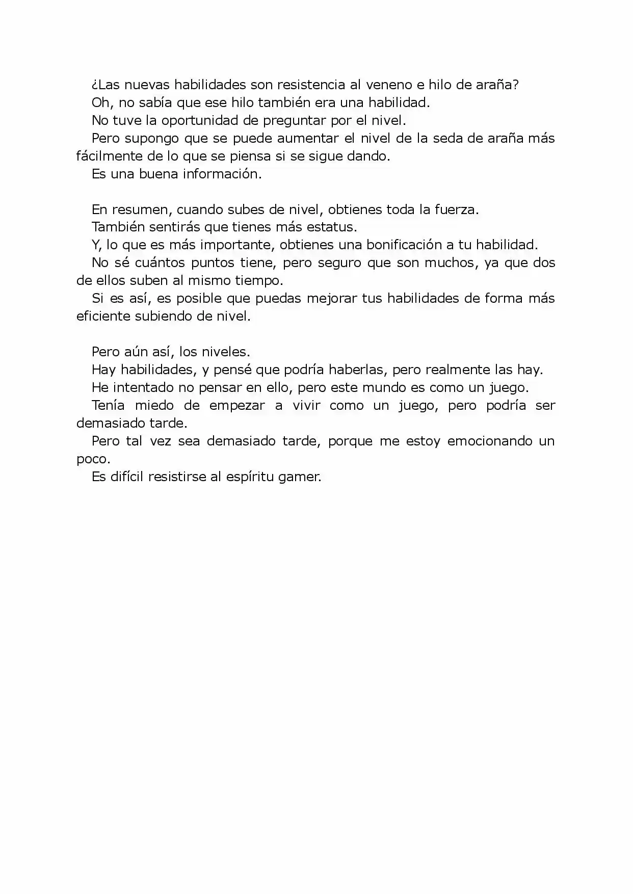 Kumo Desu Ga, Nani Ka? (WEB NOVEL) (Novela) - Capítulo 10 - Página 5 - LectorTMOo