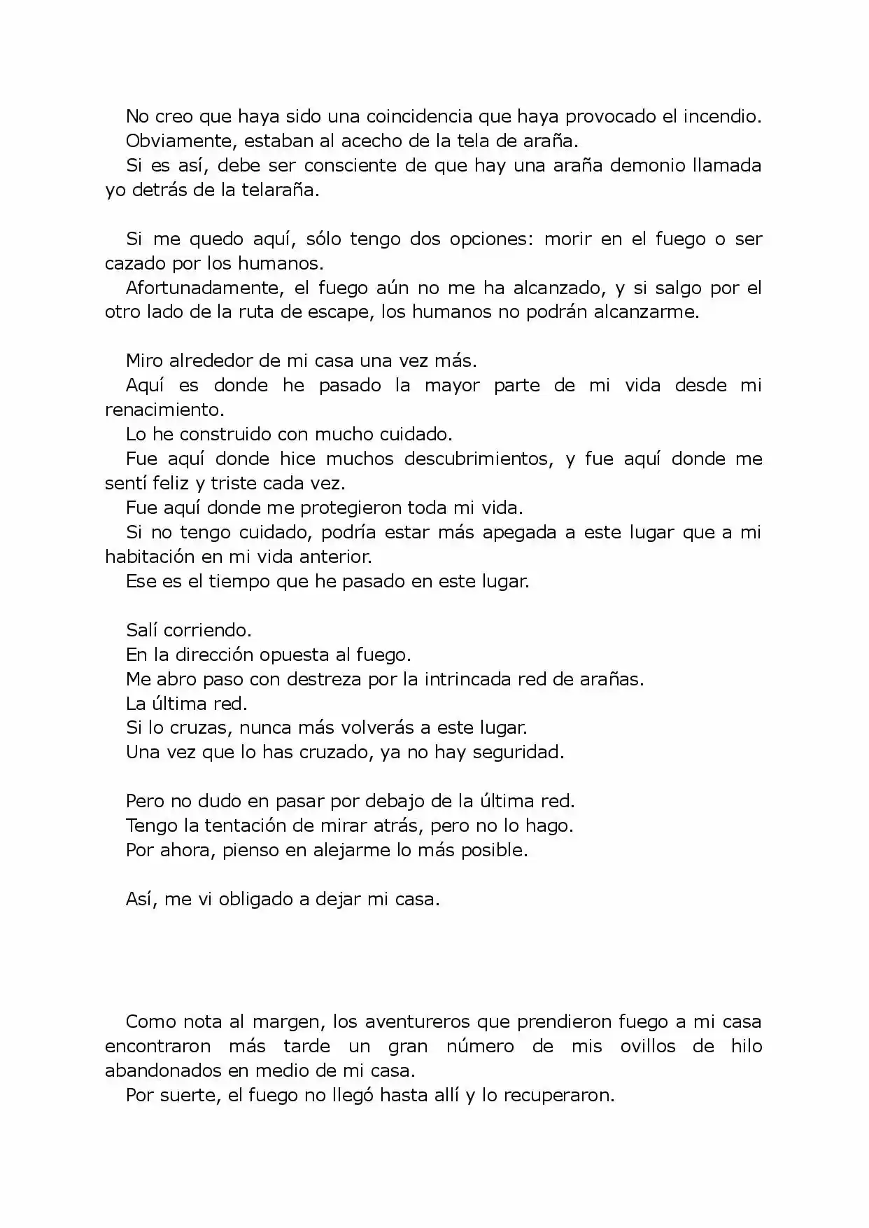 Kumo Desu Ga, Nani Ka? (WEB NOVEL) (Novela) - Capítulo 15 - Página 3 - LectorTMOo