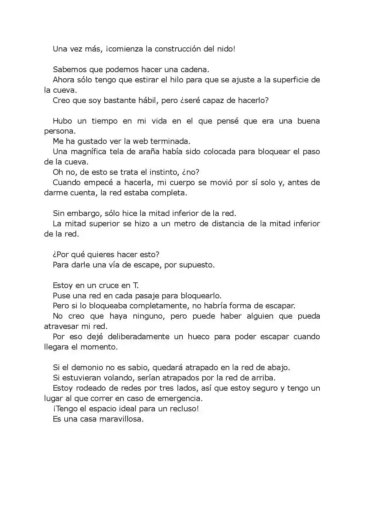 Kumo Desu Ga, Nani Ka? (WEB NOVEL) (Novela) - Capítulo 5 - Página 4 - LectorTMOo