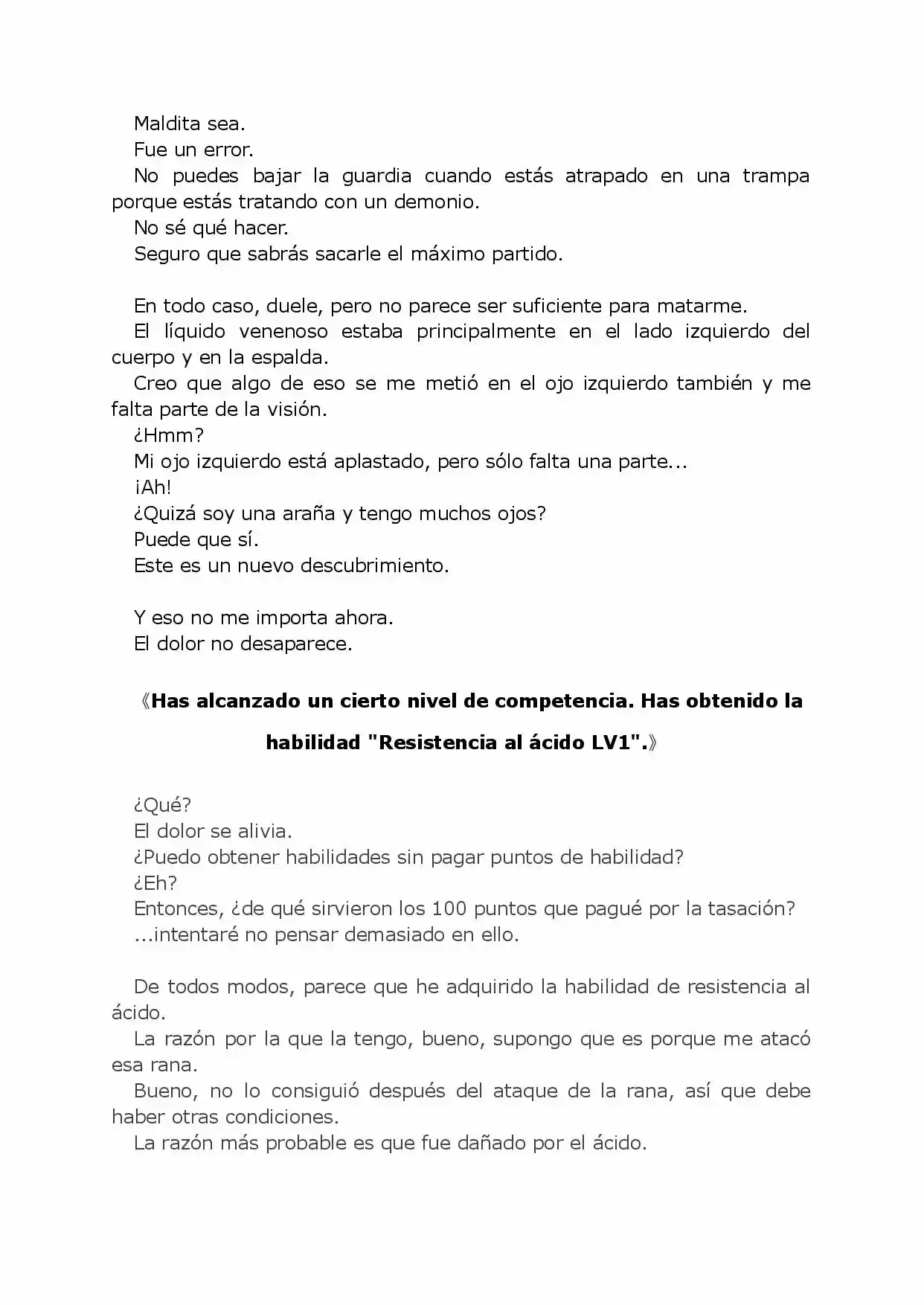 Kumo Desu Ga, Nani Ka? (WEB NOVEL) (Novela) - Capítulo 6 - Página 3 - LectorTMOo