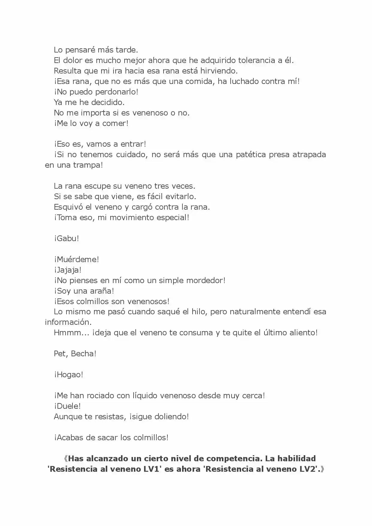 Kumo Desu Ga, Nani Ka? (WEB NOVEL) (Novela) - Capítulo 6 - Página 4 - LectorTMOo