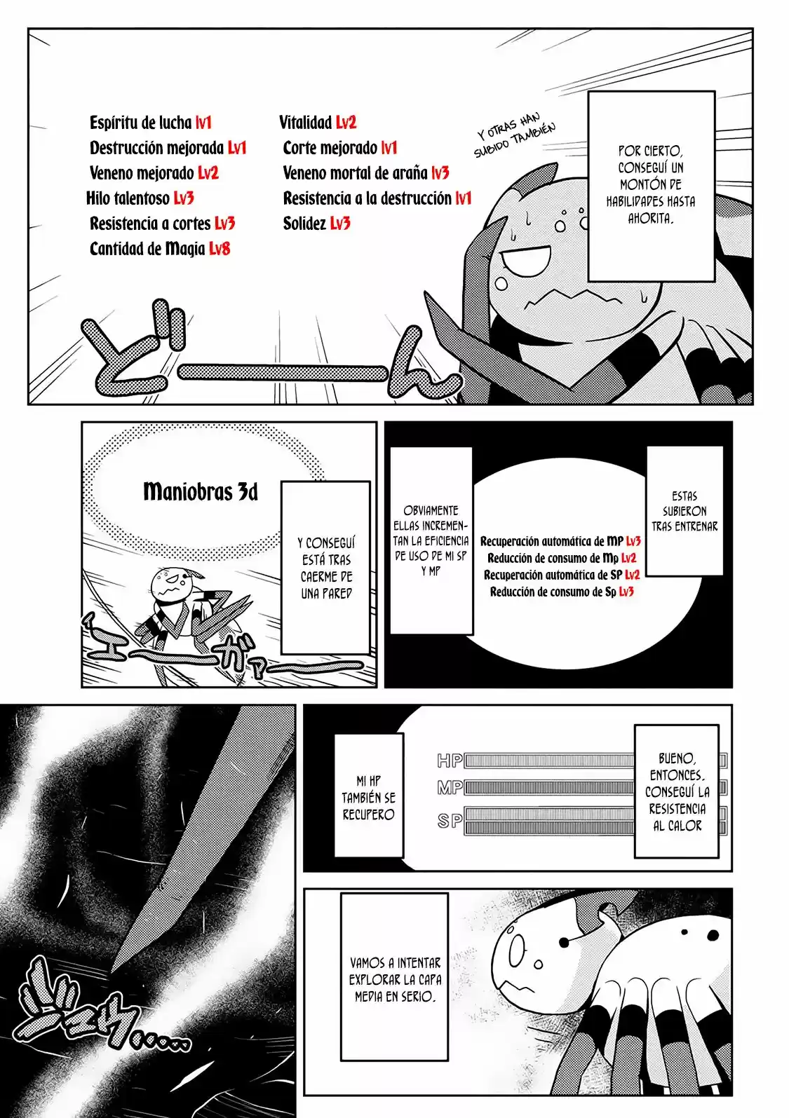 Kumo Desu Ga- Nani Ka? - Capítulo 15.40 - Página 8 - LectorTMOo