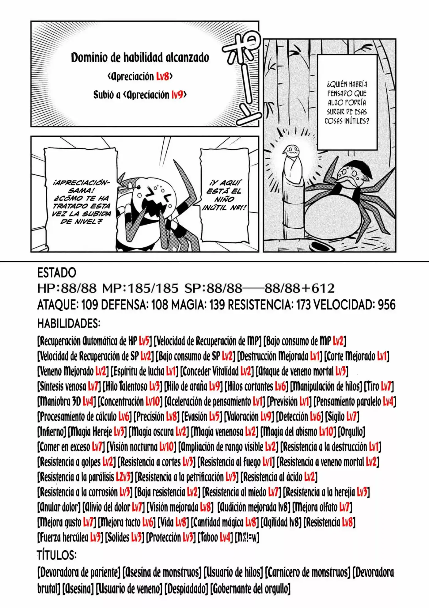 Kumo Desu Ga- Nani Ka? - Capítulo 16.20 - Página 11 - LectorTMOo
