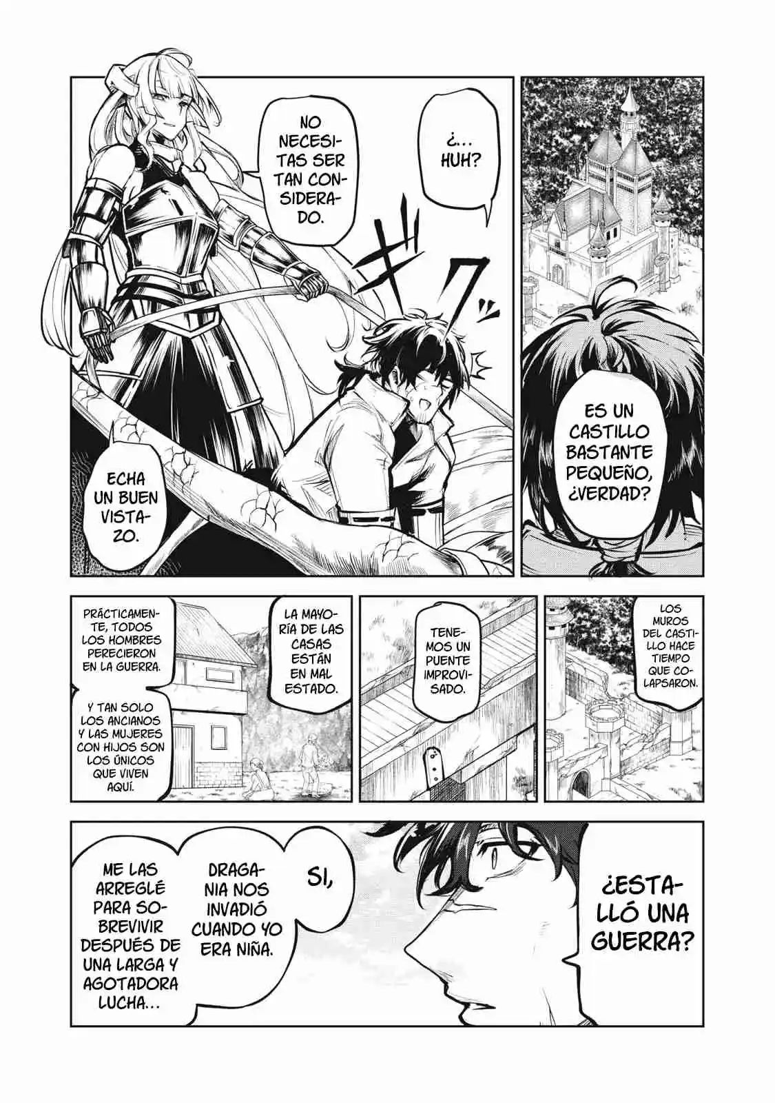 Kuni Wo Owareta Ryuushi-san, Hirowareta Ringoku De Ukkari Musou Shite Shimau - Capítulo 2 - Página 4 - LectorTMOo