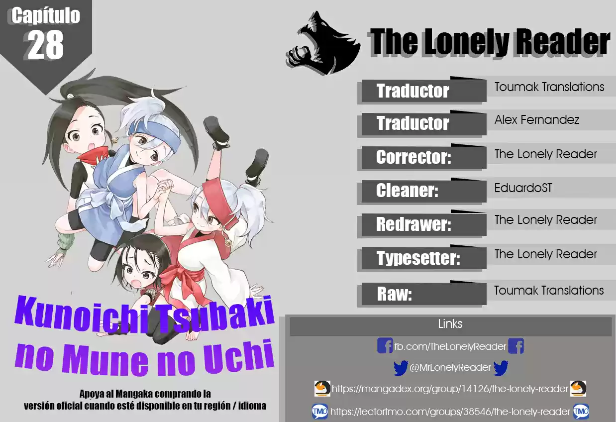 Kunoichi Tsubaki No Mune No Uchi - Capítulo 28 - Página 1 - LectorTMOo
