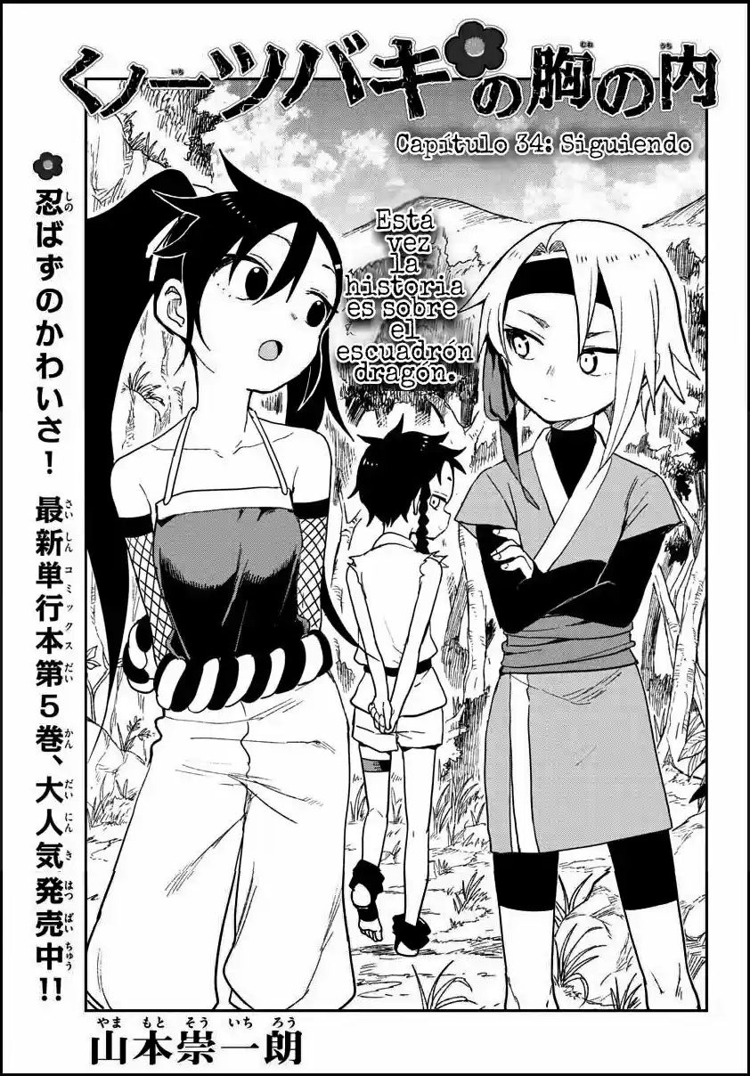 Kunoichi Tsubaki No Mune No Uchi - Capítulo 34 - Página 1 - LectorTMOo