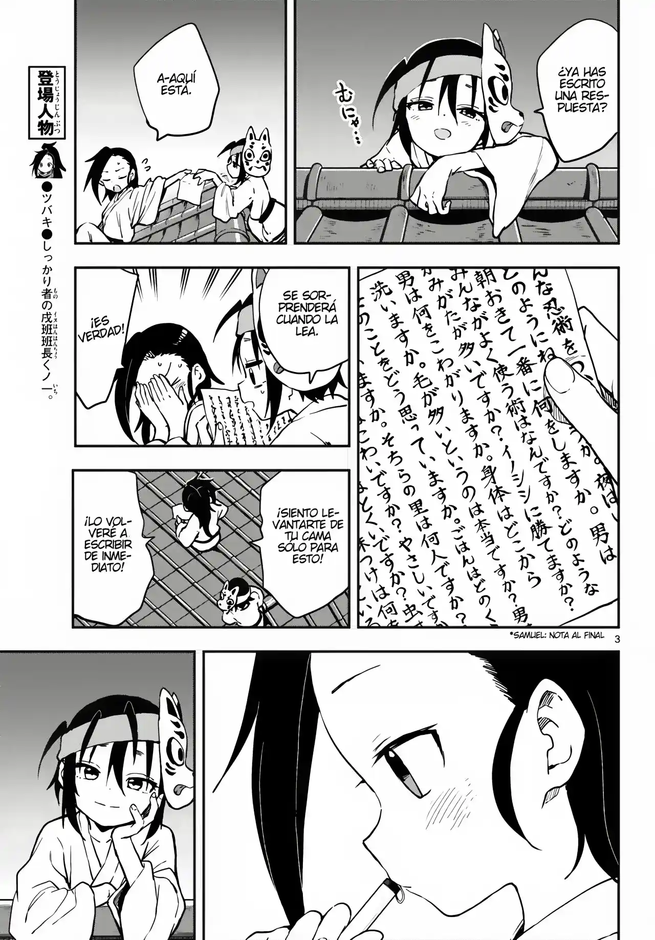 Kunoichi Tsubaki No Mune No Uchi - Capítulo 58 - Página 4 - LectorTMOo