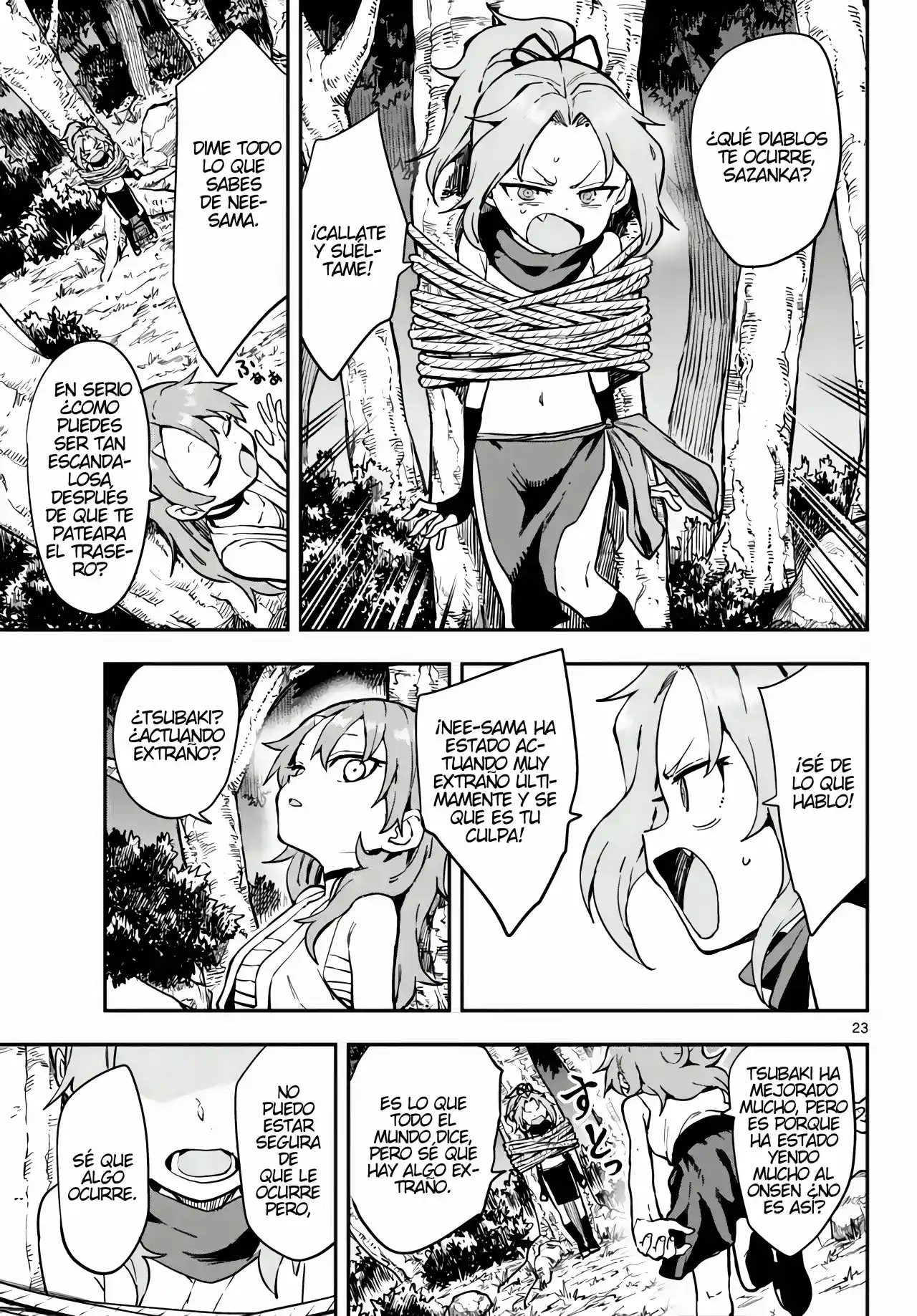 Kunoichi Tsubaki No Mune No Uchi - Capítulo 58 - Página 23 - LectorTMOo