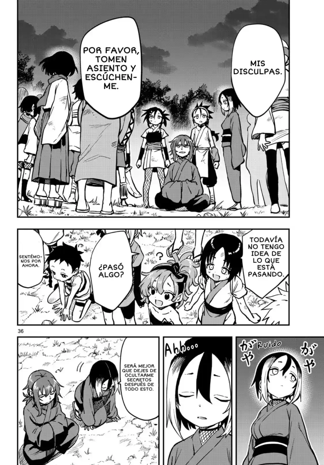 Kunoichi Tsubaki No Mune No Uchi - Capítulo 61 - Página 36 - LectorTMOo