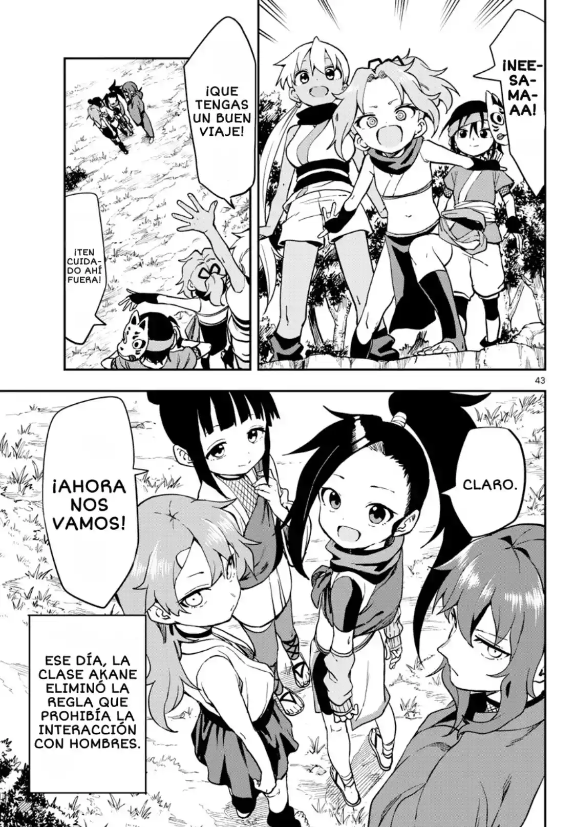 Kunoichi Tsubaki No Mune No Uchi - Capítulo 61 - Página 43 - LectorTMOo