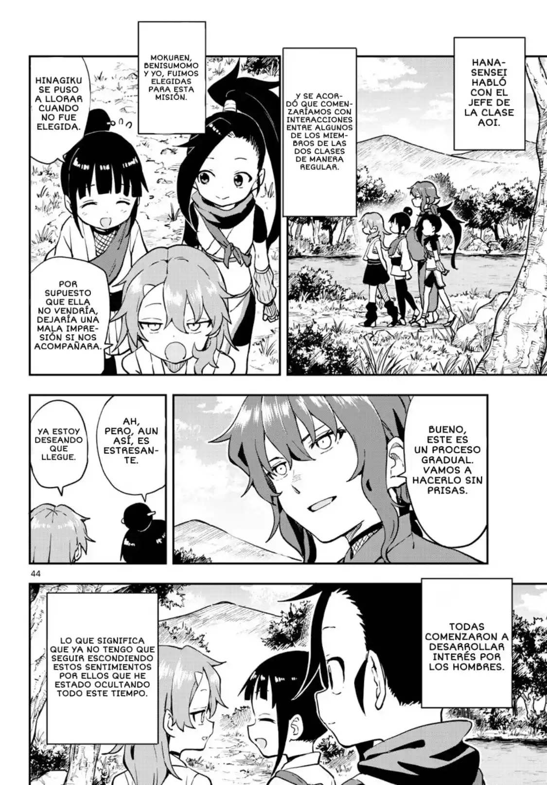 Kunoichi Tsubaki No Mune No Uchi - Capítulo 61 - Página 44 - LectorTMOo