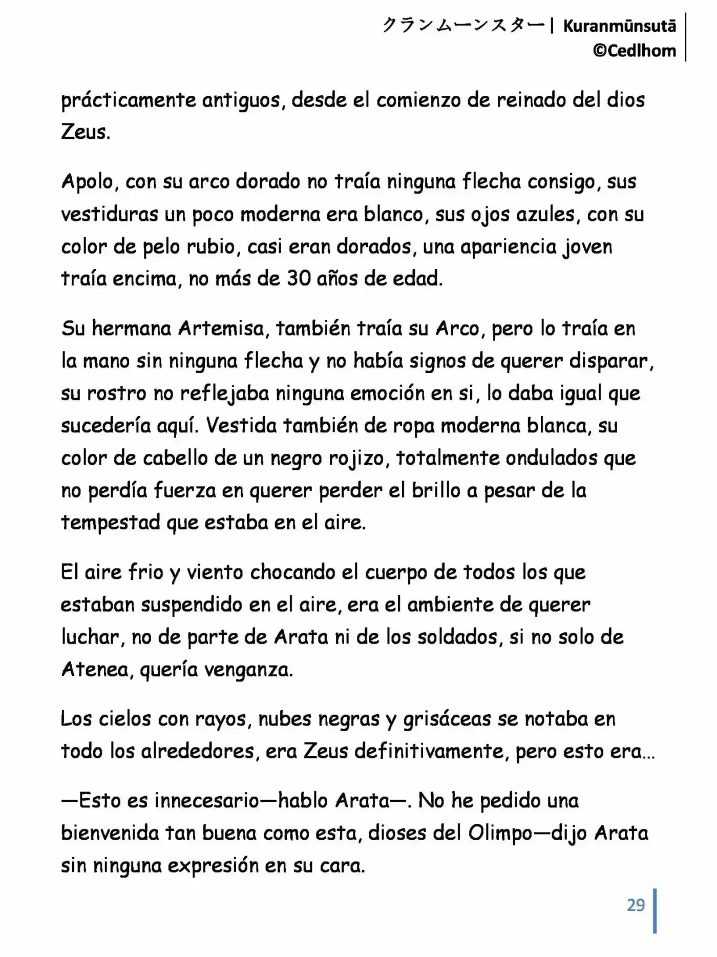 Kuranmūnsutā (Novela) - Capítulo 10 - Página 29 - LectorTMOo
