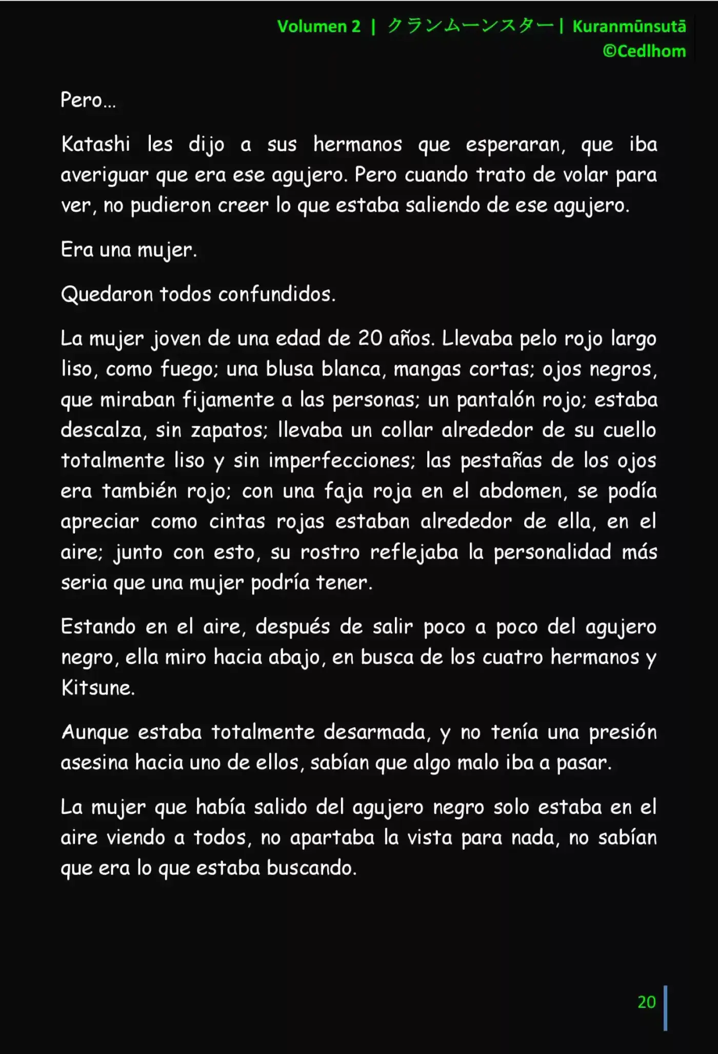 Kuranmūnsutā (Novela) - Capítulo 13 - Página 20 - LectorTMOo