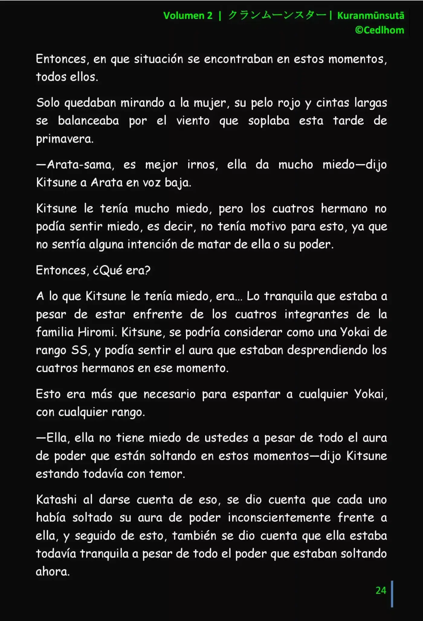 Kuranmūnsutā (Novela) - Capítulo 13 - Página 24 - LectorTMOo