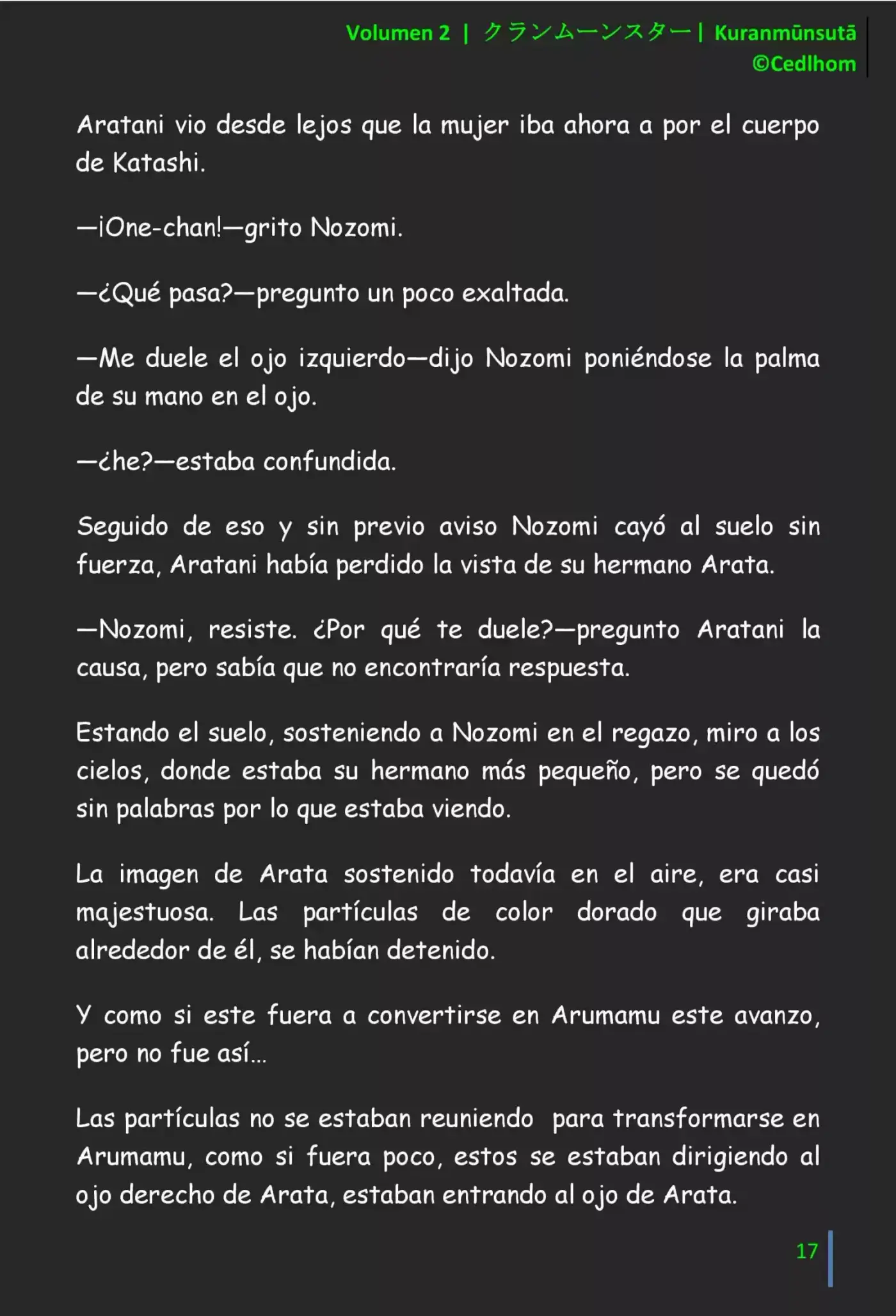 Kuranmūnsutā (Novela) - Capítulo 14 - Página 17 - LectorTMOo