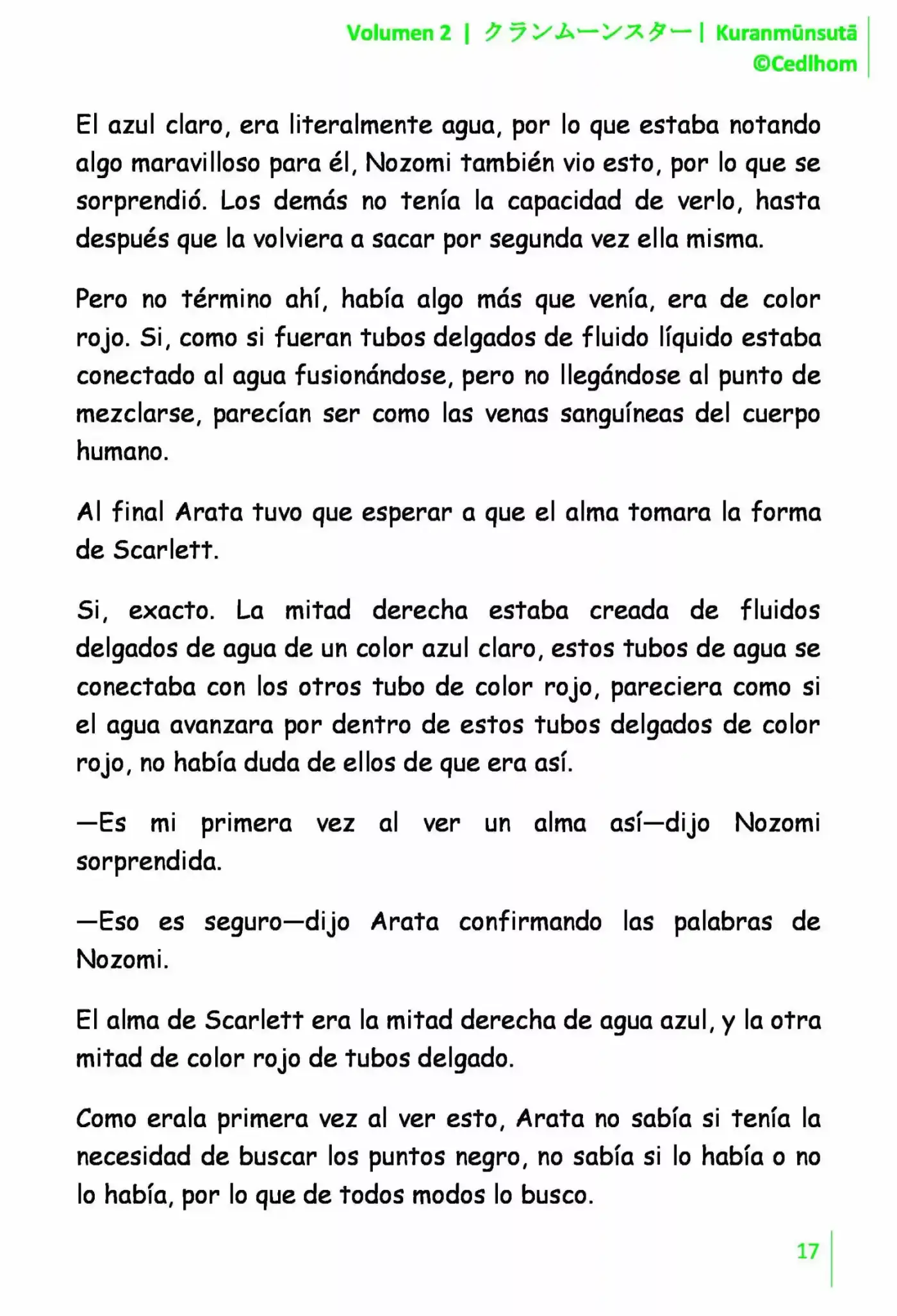Kuranmūnsutā (Novela) - Capítulo 15 - Página 17 - LectorTMOo