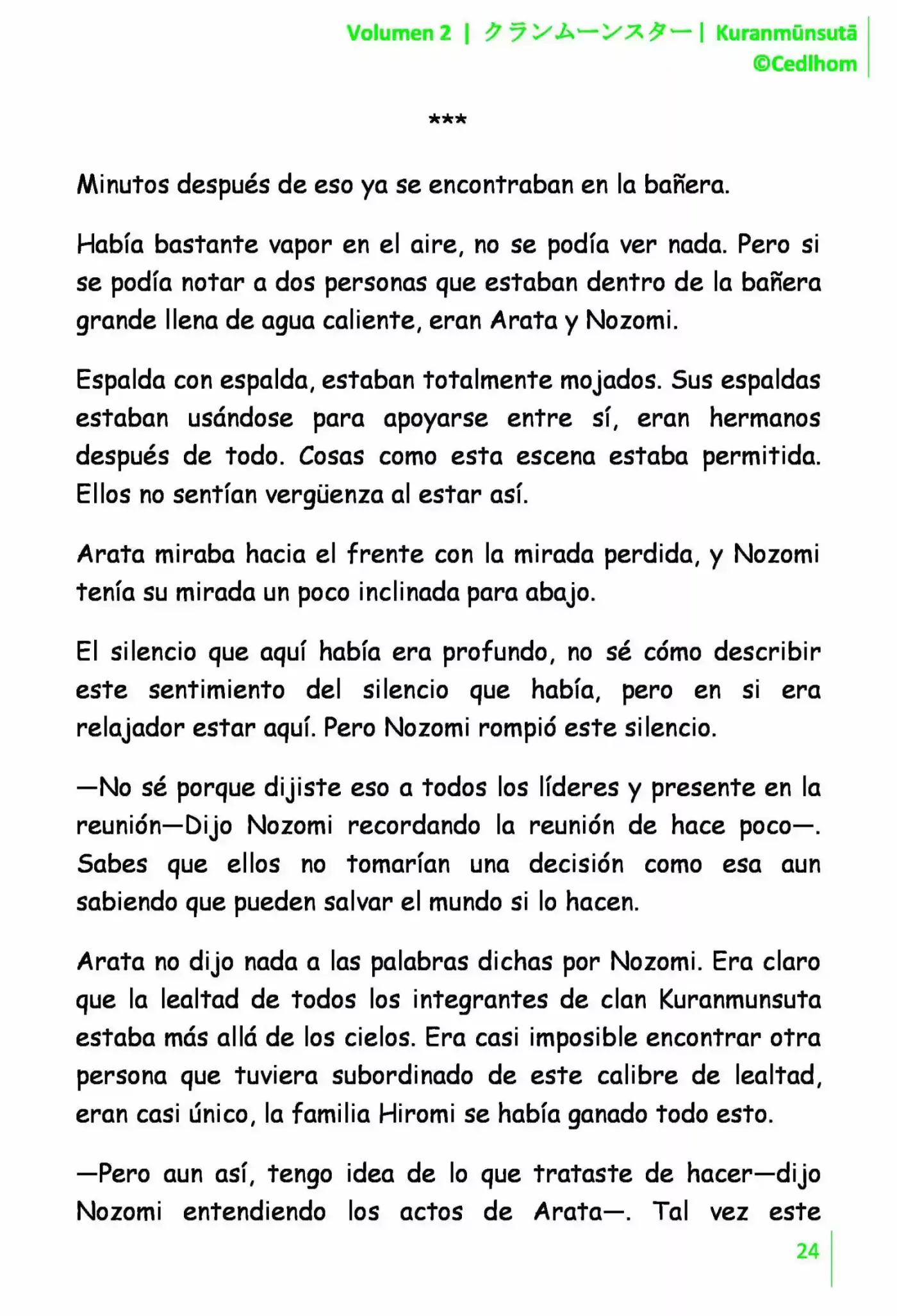 Kuranmūnsutā (Novela) - Capítulo 15 - Página 24 - LectorTMOo