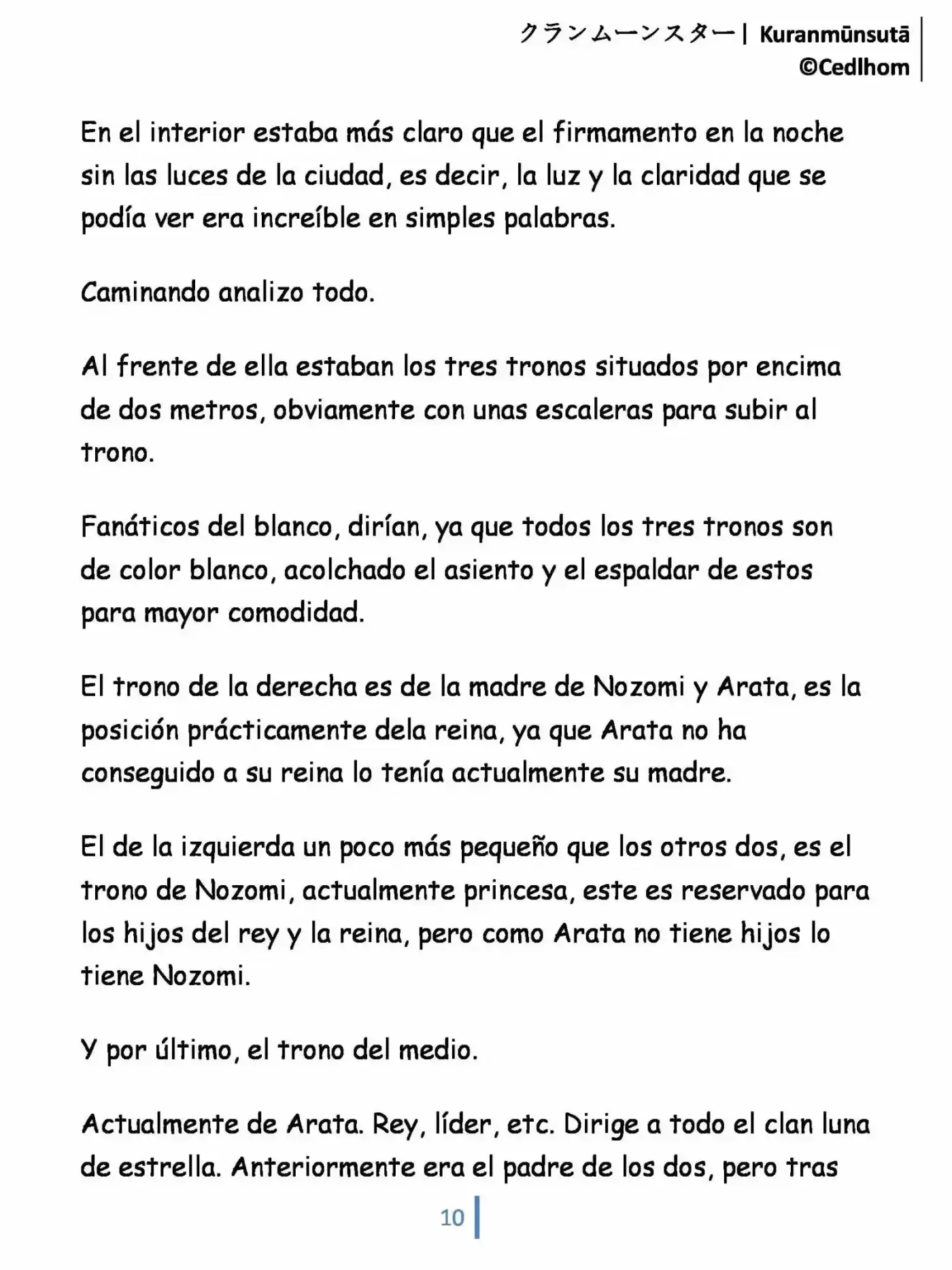 Kuranmūnsutā (Novela) - Capítulo 2 - Página 10 - LectorTMOo