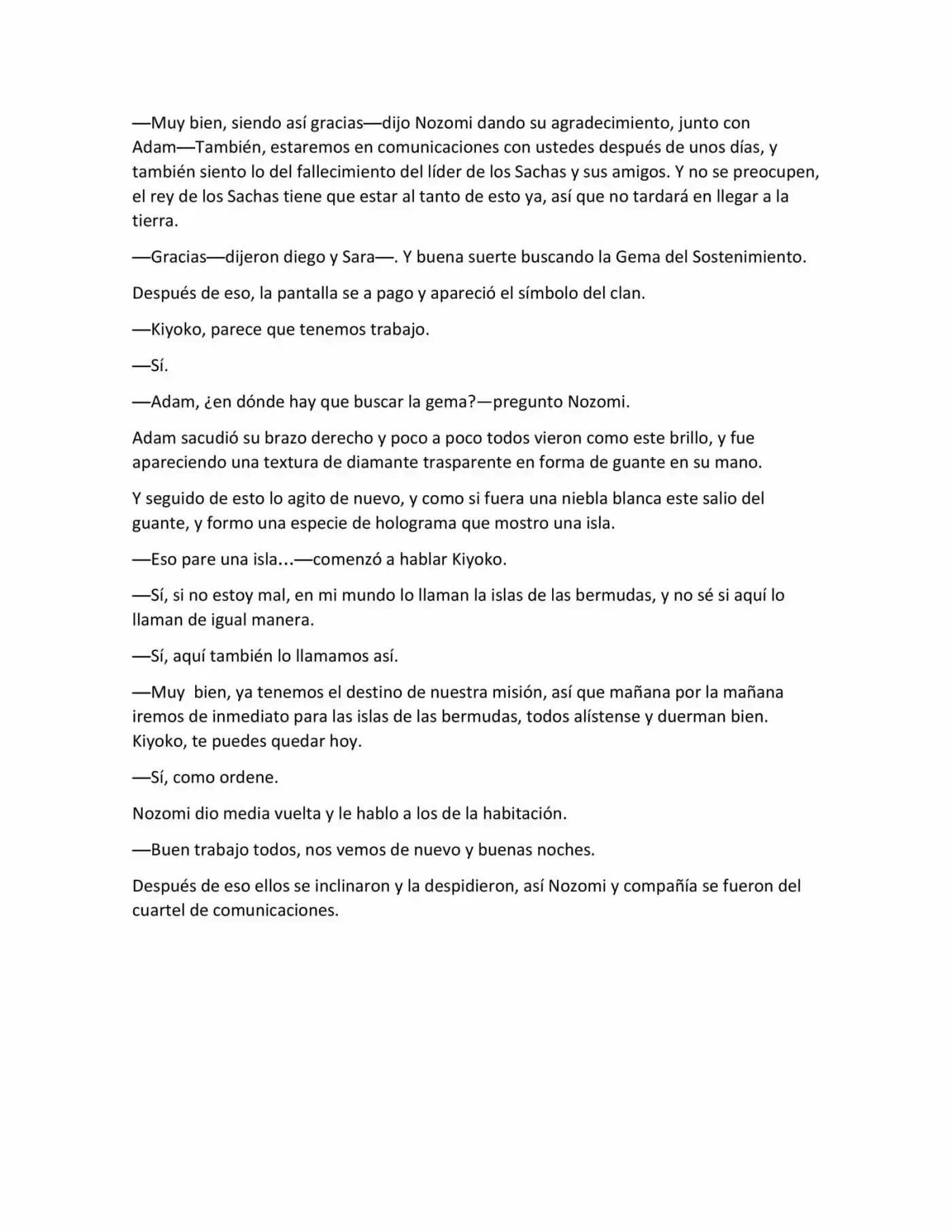 Kuranmūnsutā (Novela) - Capítulo 39 - Página 7 - LectorTMOo