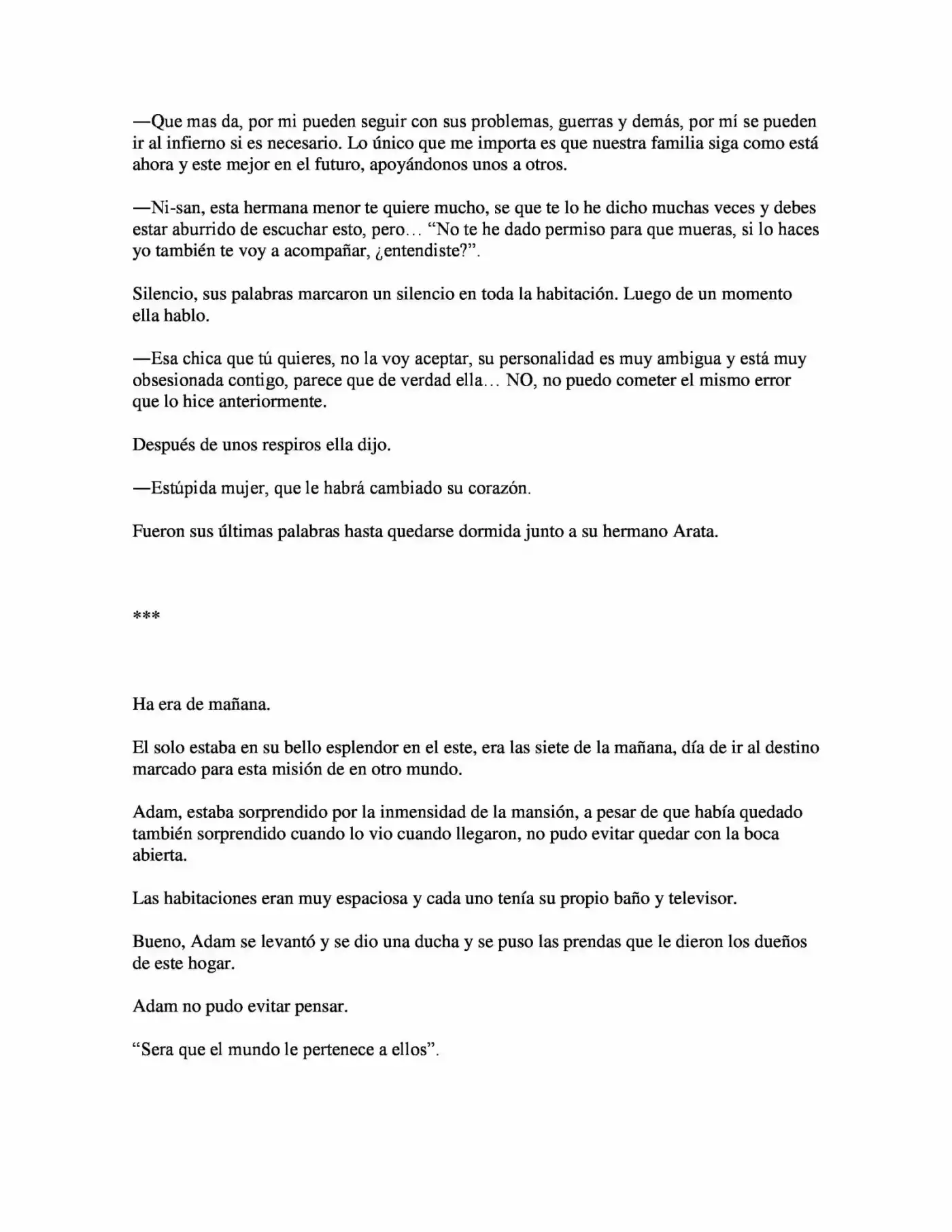 Kuranmūnsutā (Novela) - Capítulo 40 - Página 5 - LectorTMOo