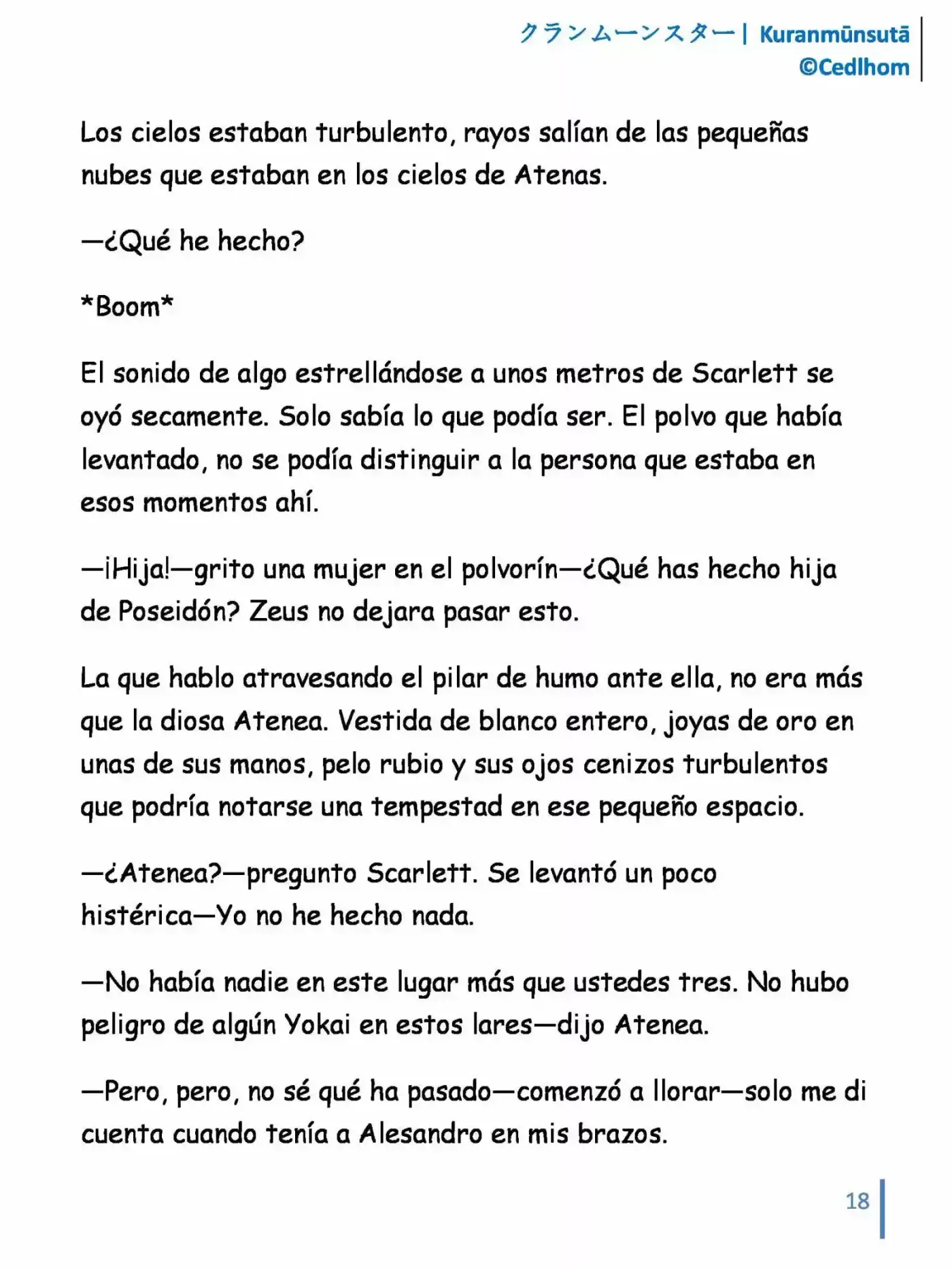 Kuranmūnsutā (Novela) - Capítulo 8 - Página 18 - LectorTMOo