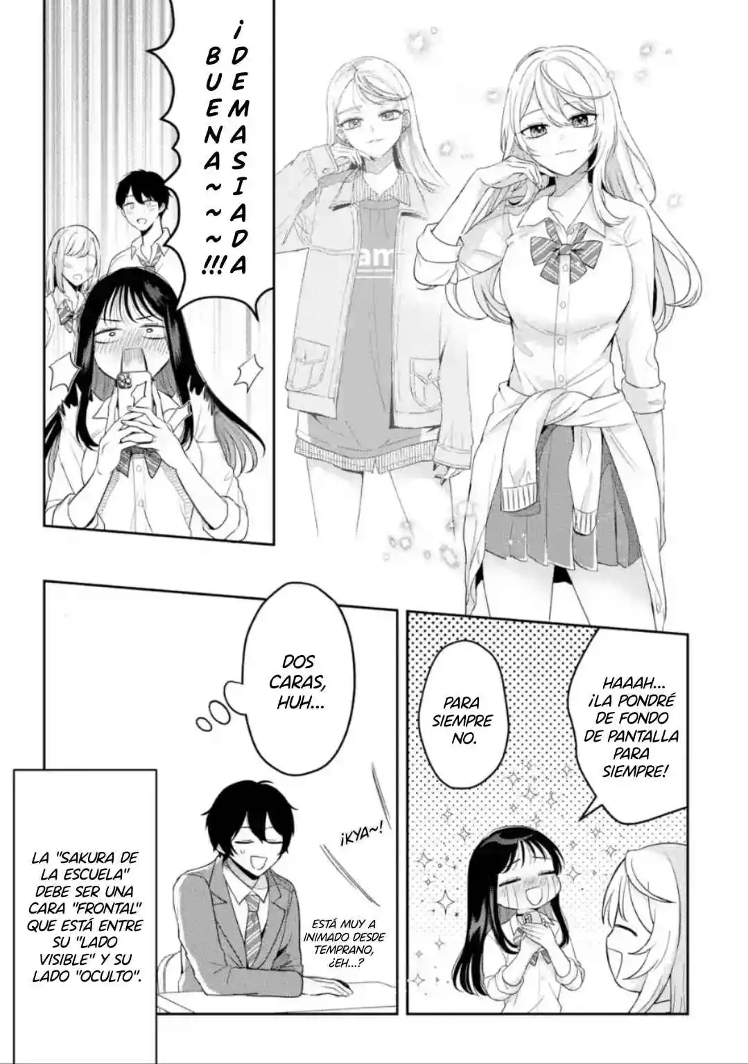 Kurasu De Ichiban Kawaii Gyaru Wo Ezuke Shiteiru Hanashi - Capítulo 2.10 - Página 14 - LectorTMOo