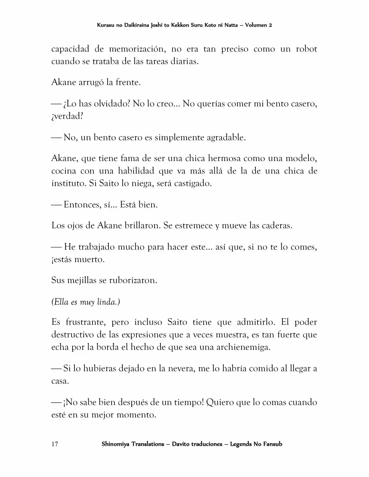 Kurasu No Ko Ni Saimin O Kakerareta? - Capítulo 7 - Página 8 - LectorTMOo