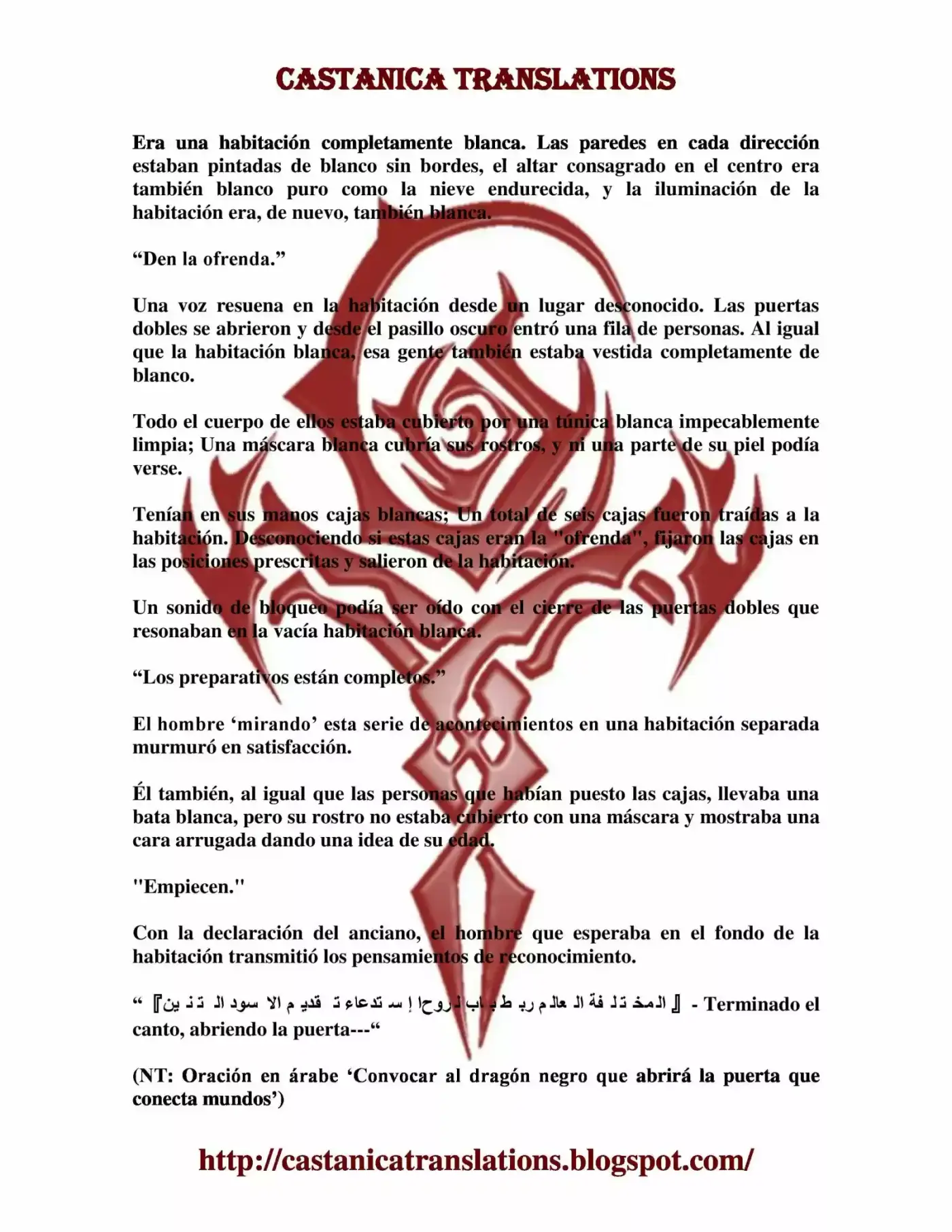 Kuro No Maou (Novela) - Capítulo - Página 3 - LectorTMOo